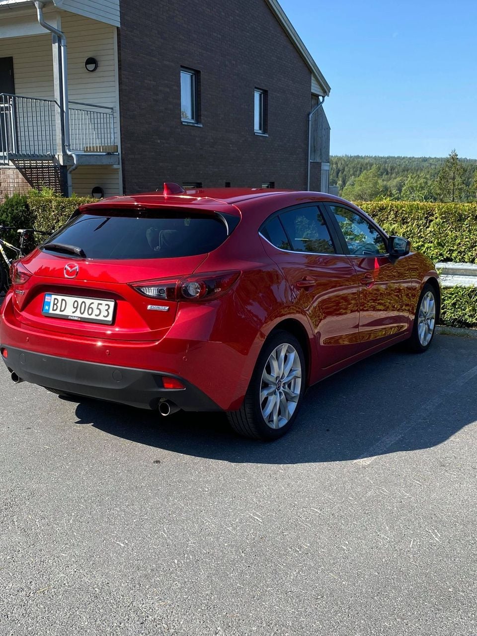 Mazda 3 with GPS