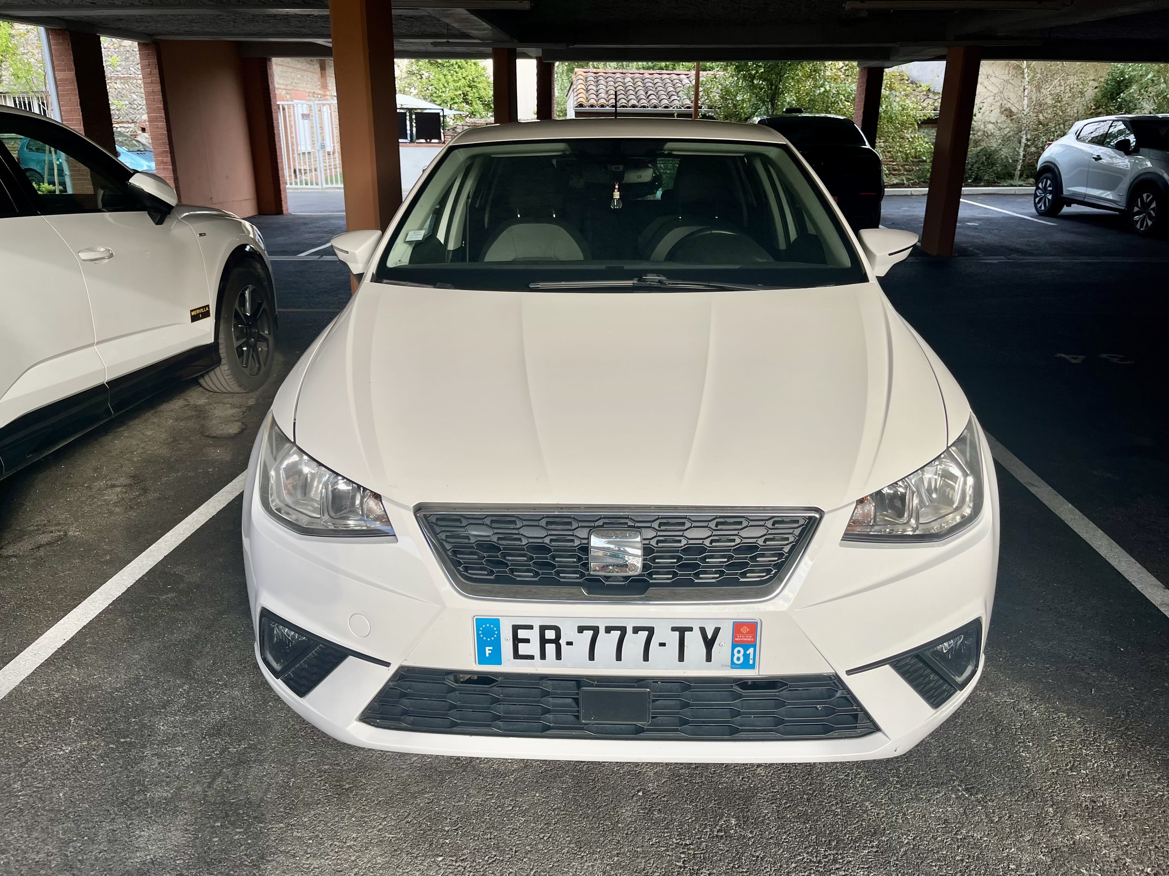 Seat Ibiza avec Pneus neige