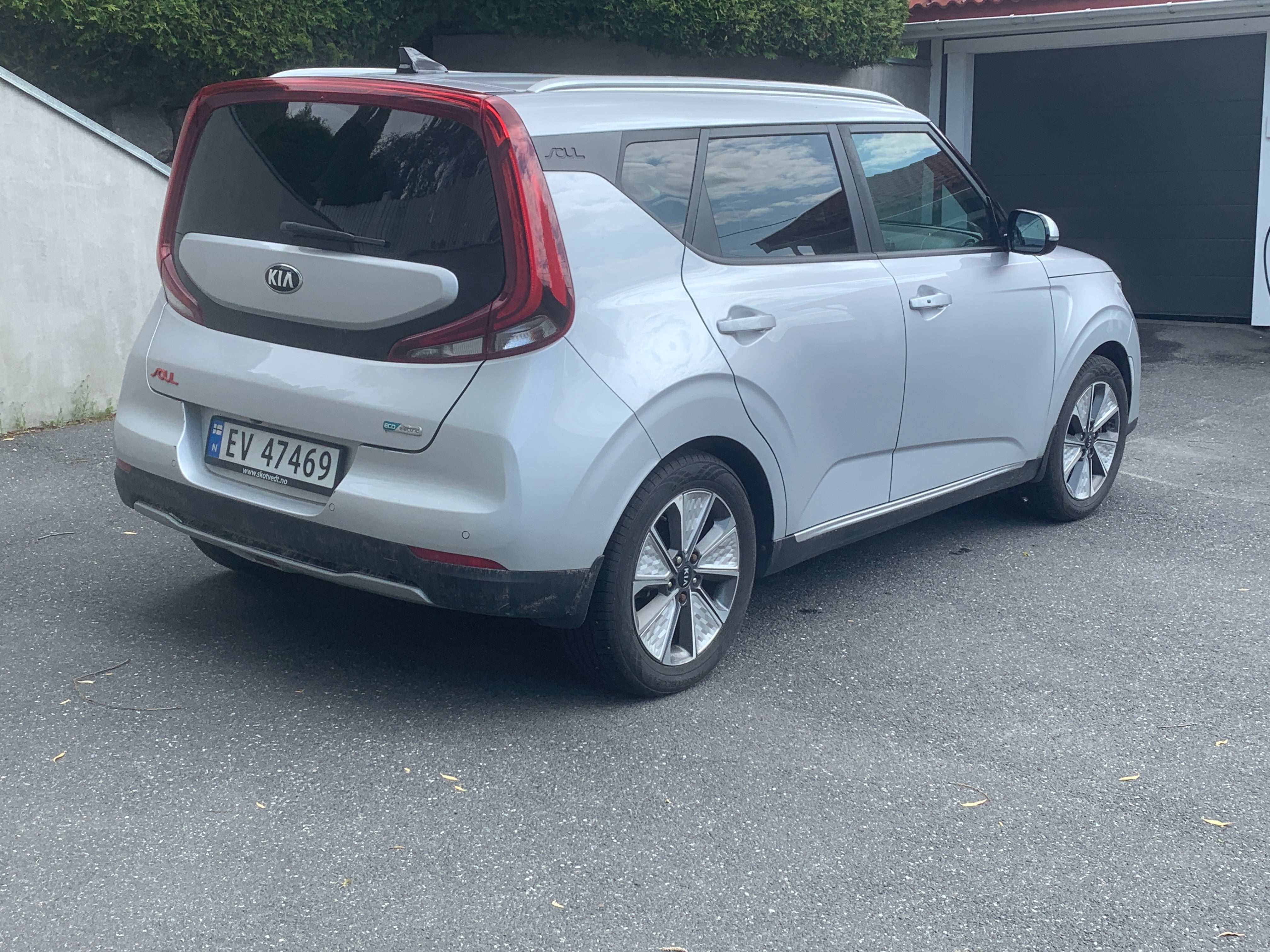 Kia Soul EV+ med GPS