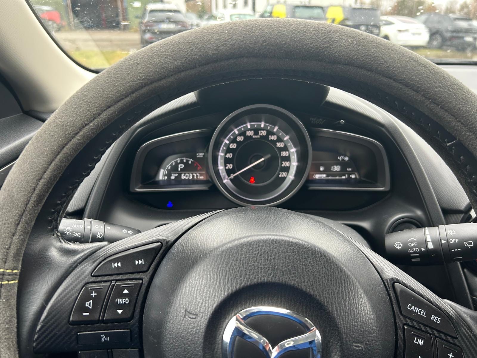 Mazda CX-3 with Snow tires