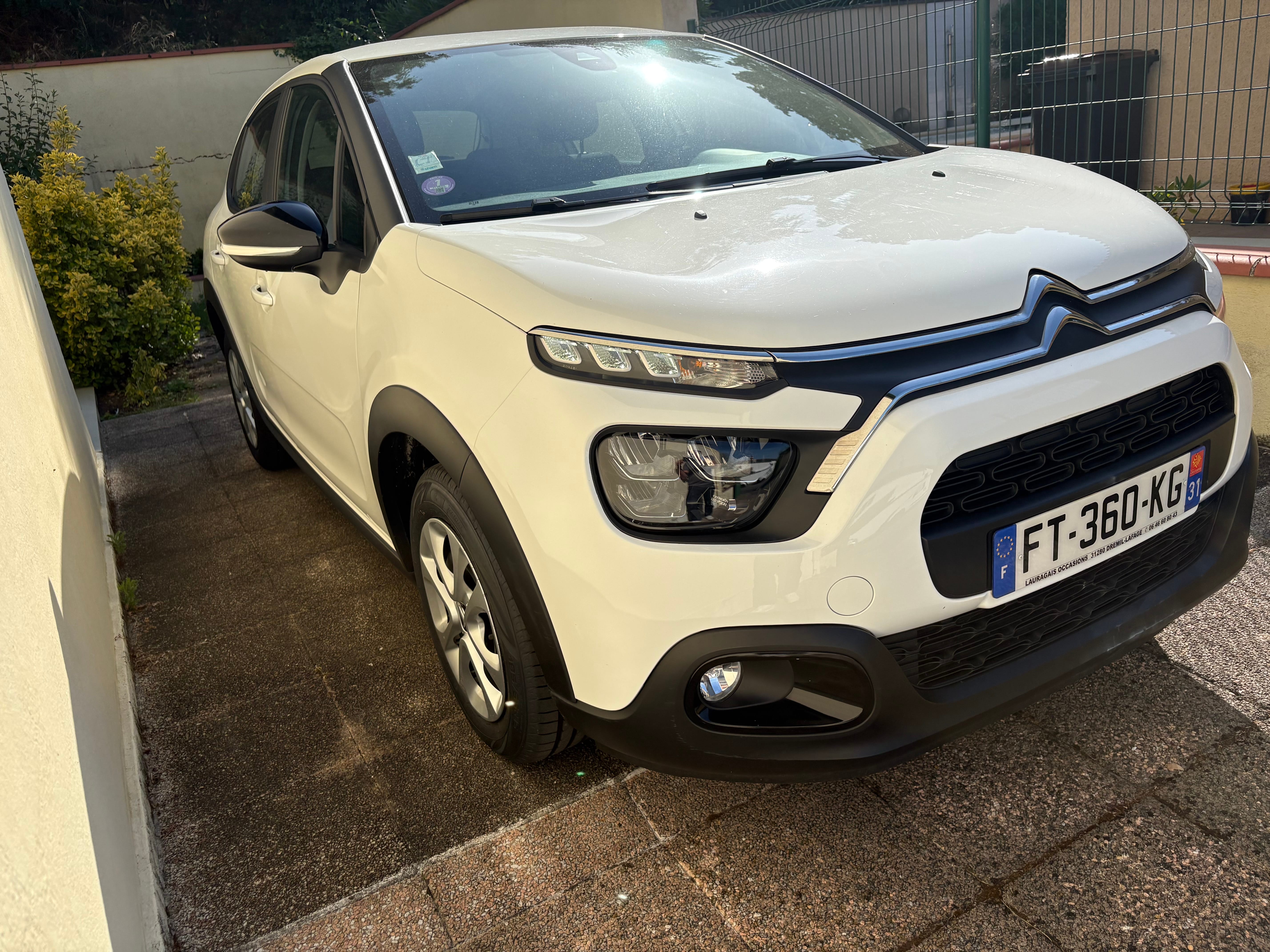 Citroen C3 avec Régulateur de vitesse