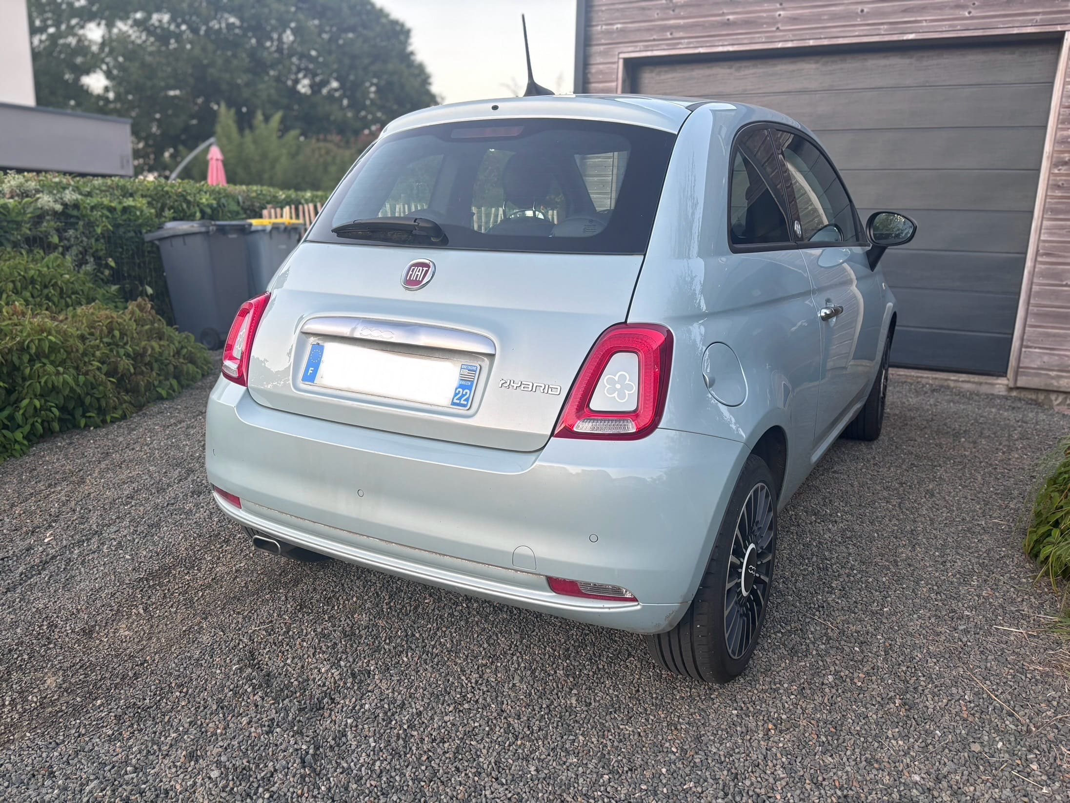 Fiat 500 Hybride avec Régulateur de vitesse
