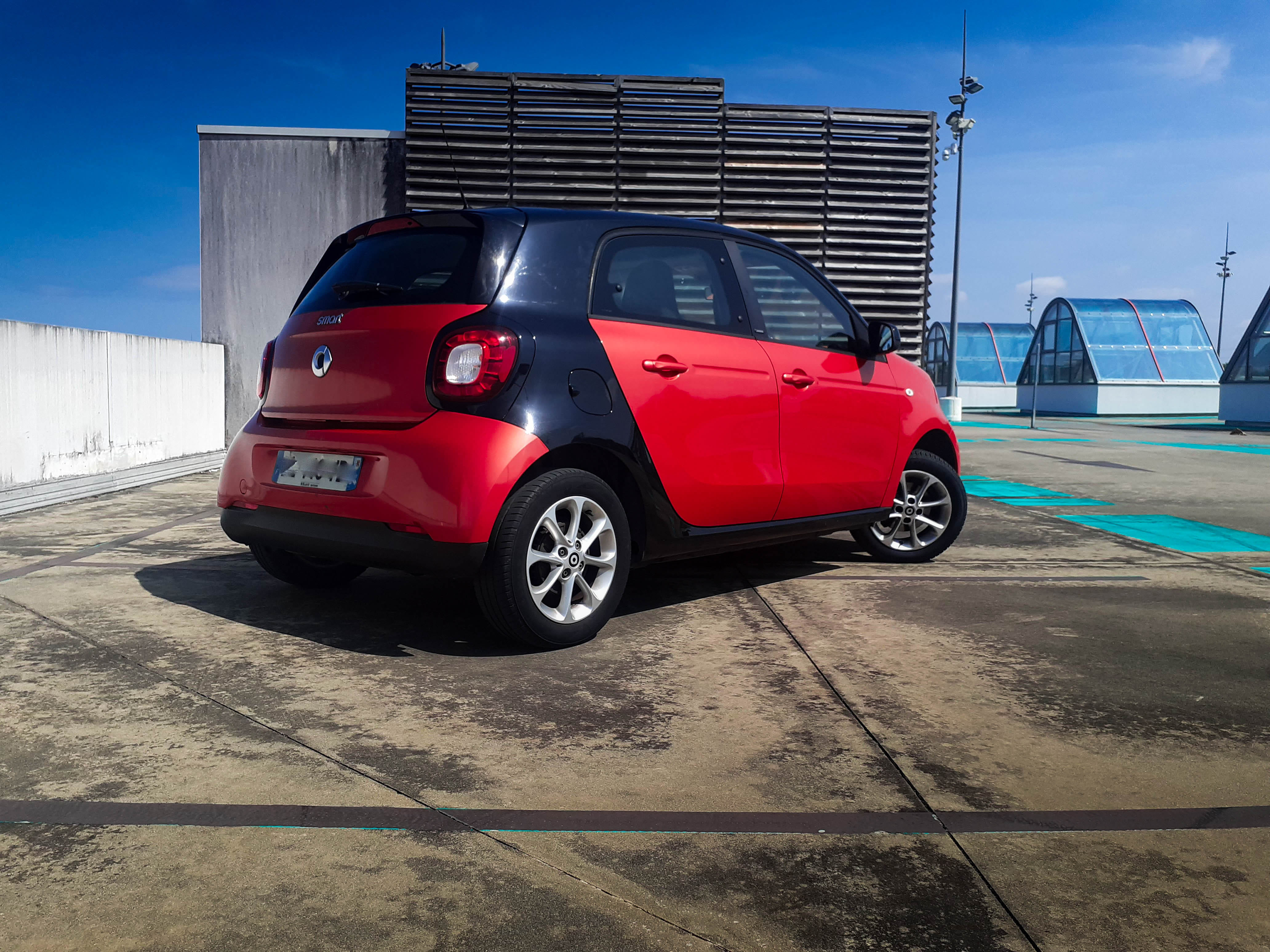 Smart Forfour avec GPS