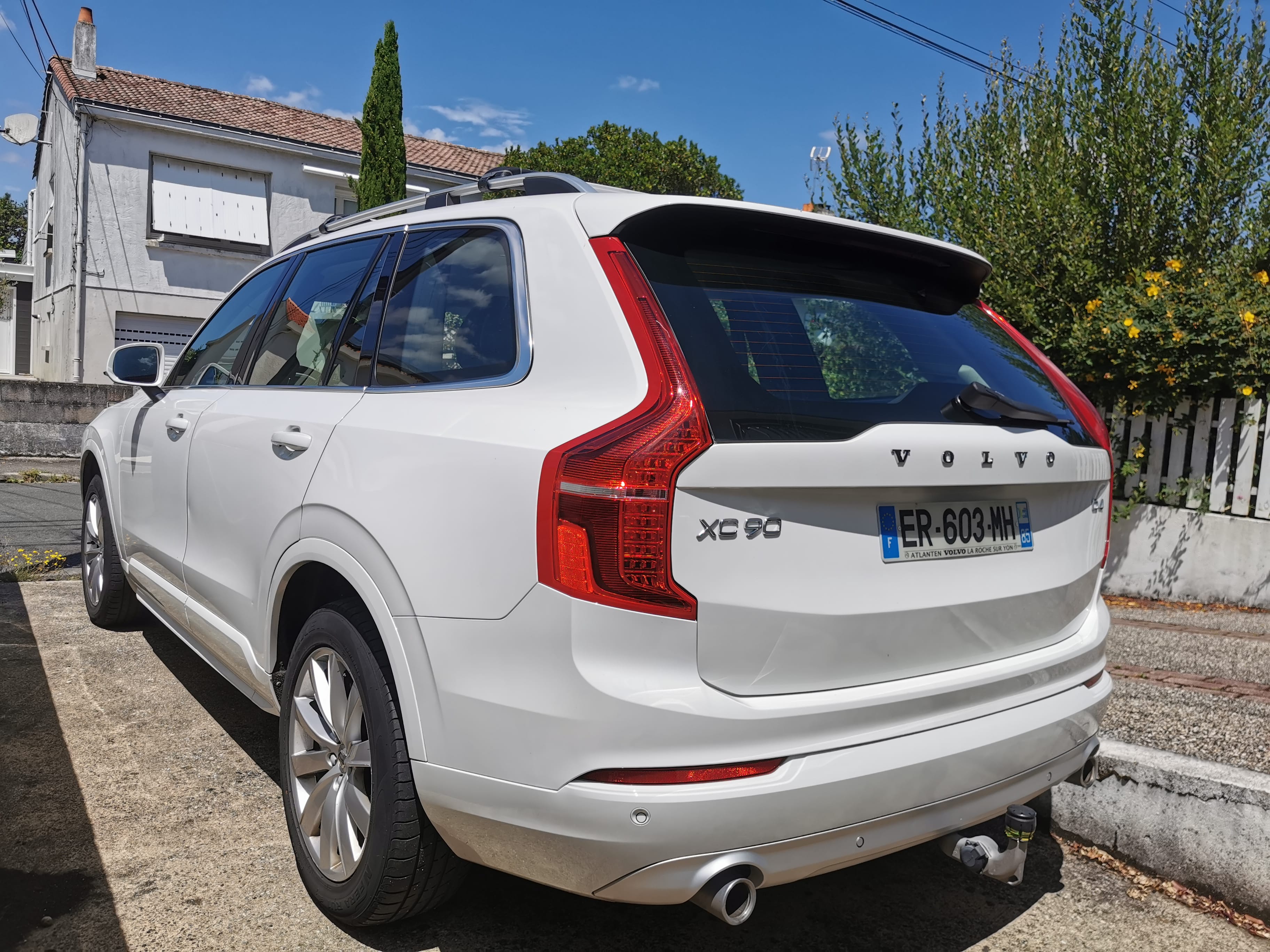 Volvo XC90 avec Porte-vélos