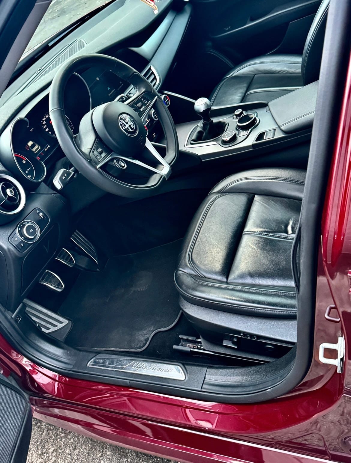 Alfa-Romeo Giulia med GPS