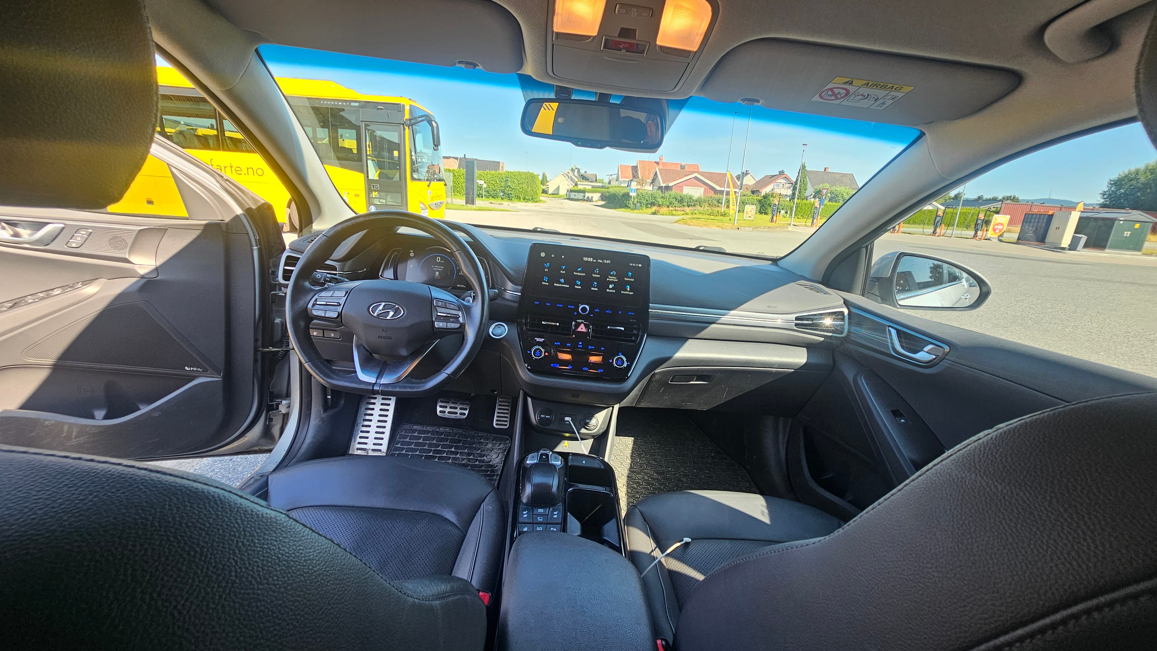 Hyundai Ioniq med USB ladeuttak
