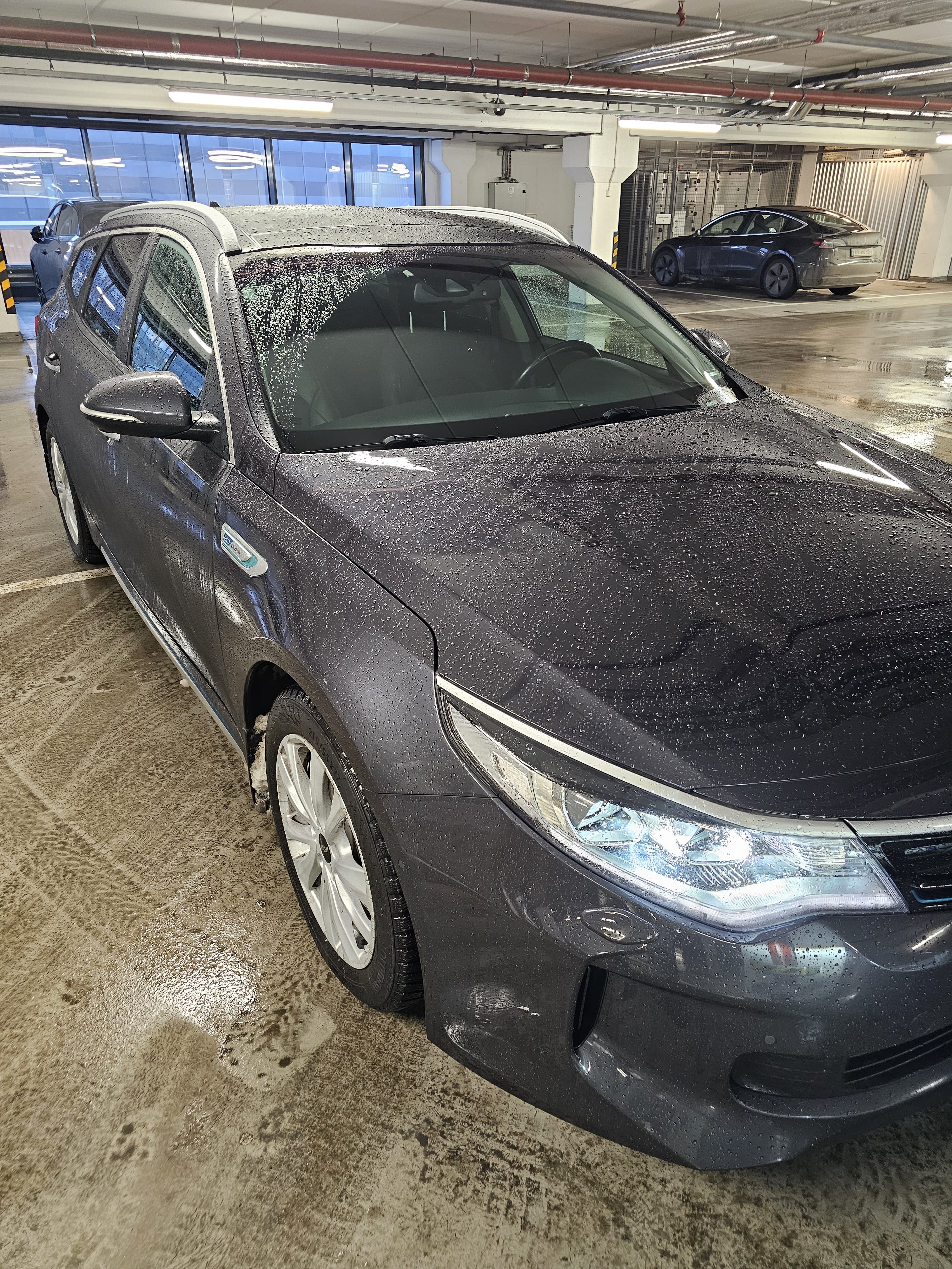 Kia Optima with Apple CarPlay