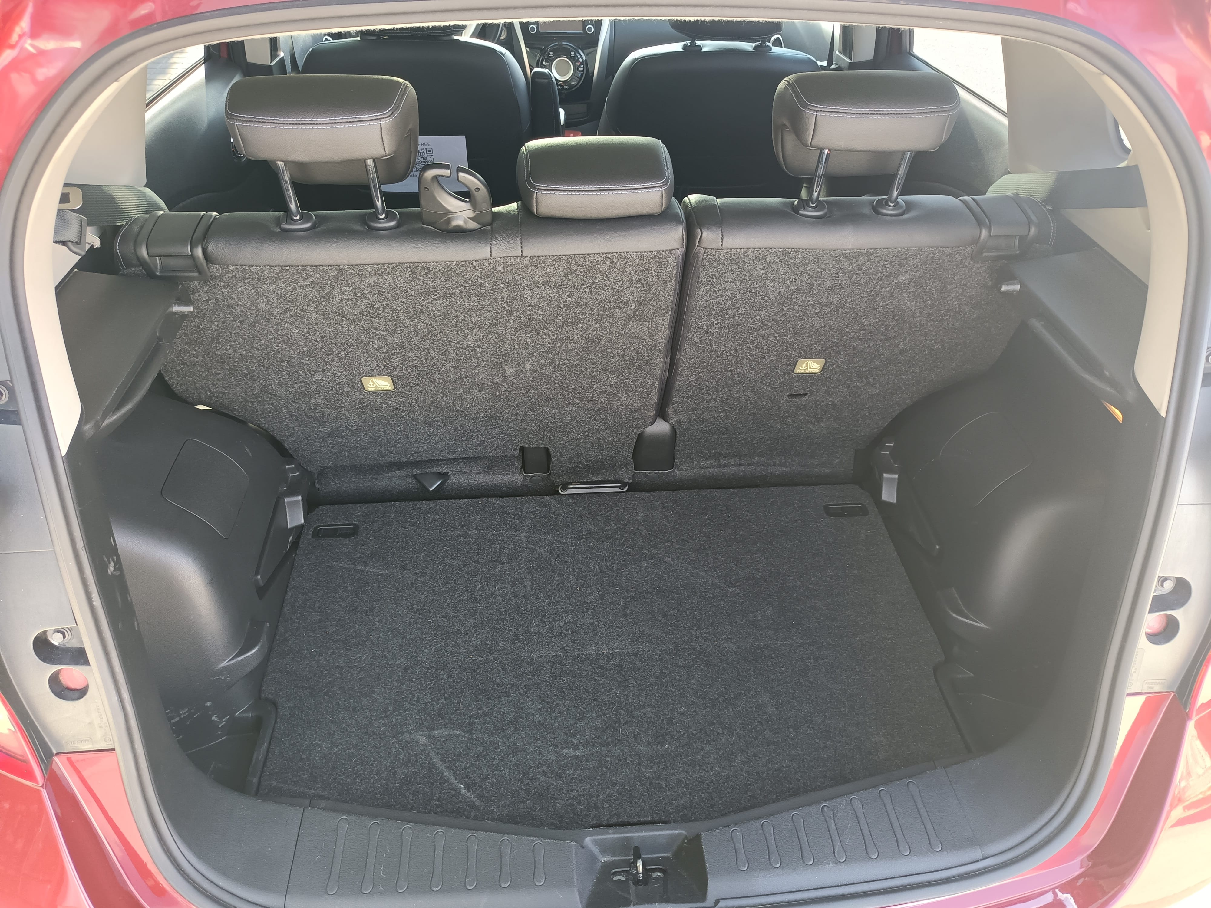 Nissan Note con Silla infantil