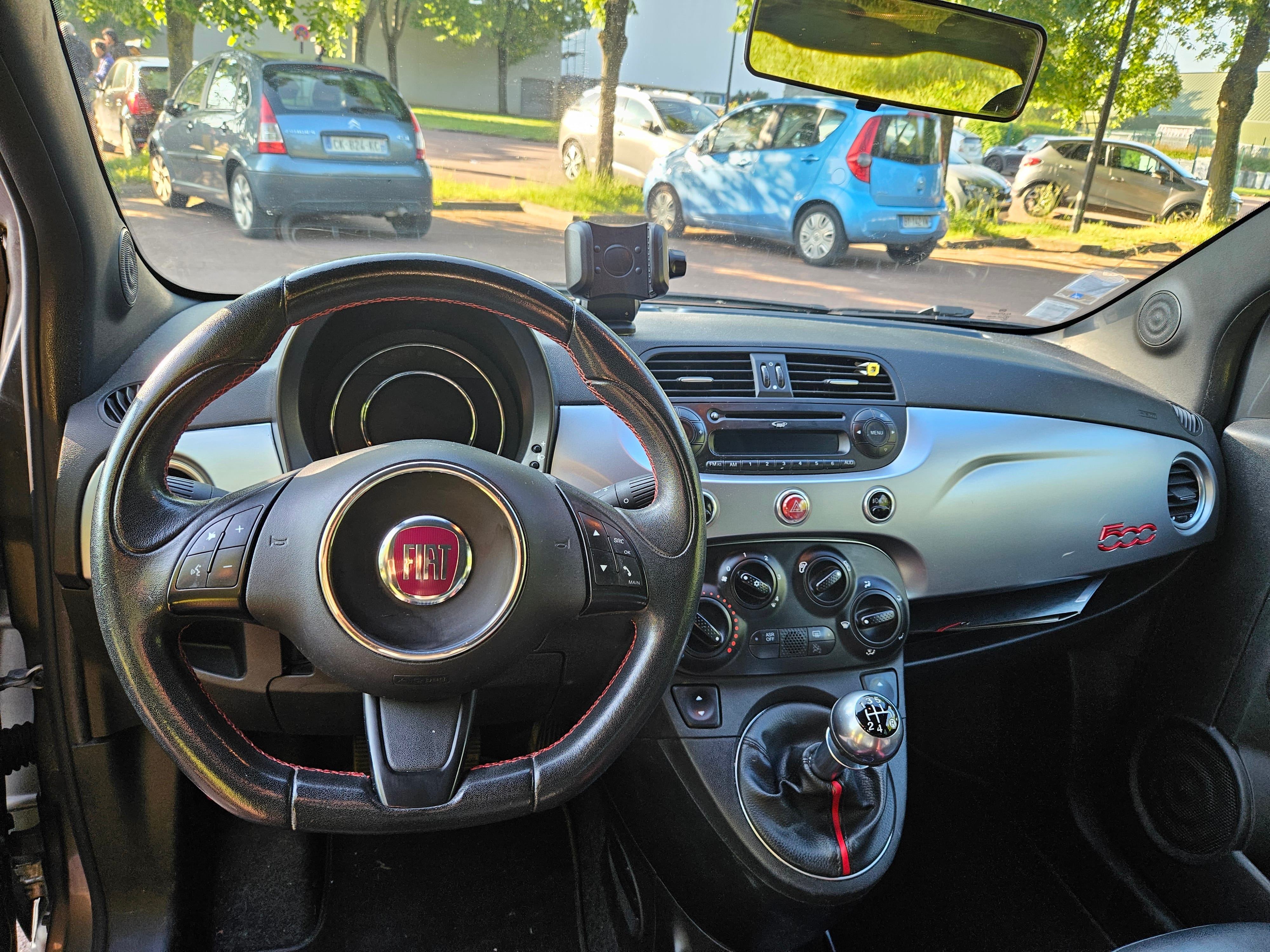 Fiat 500 avec Entrée audio / iPod