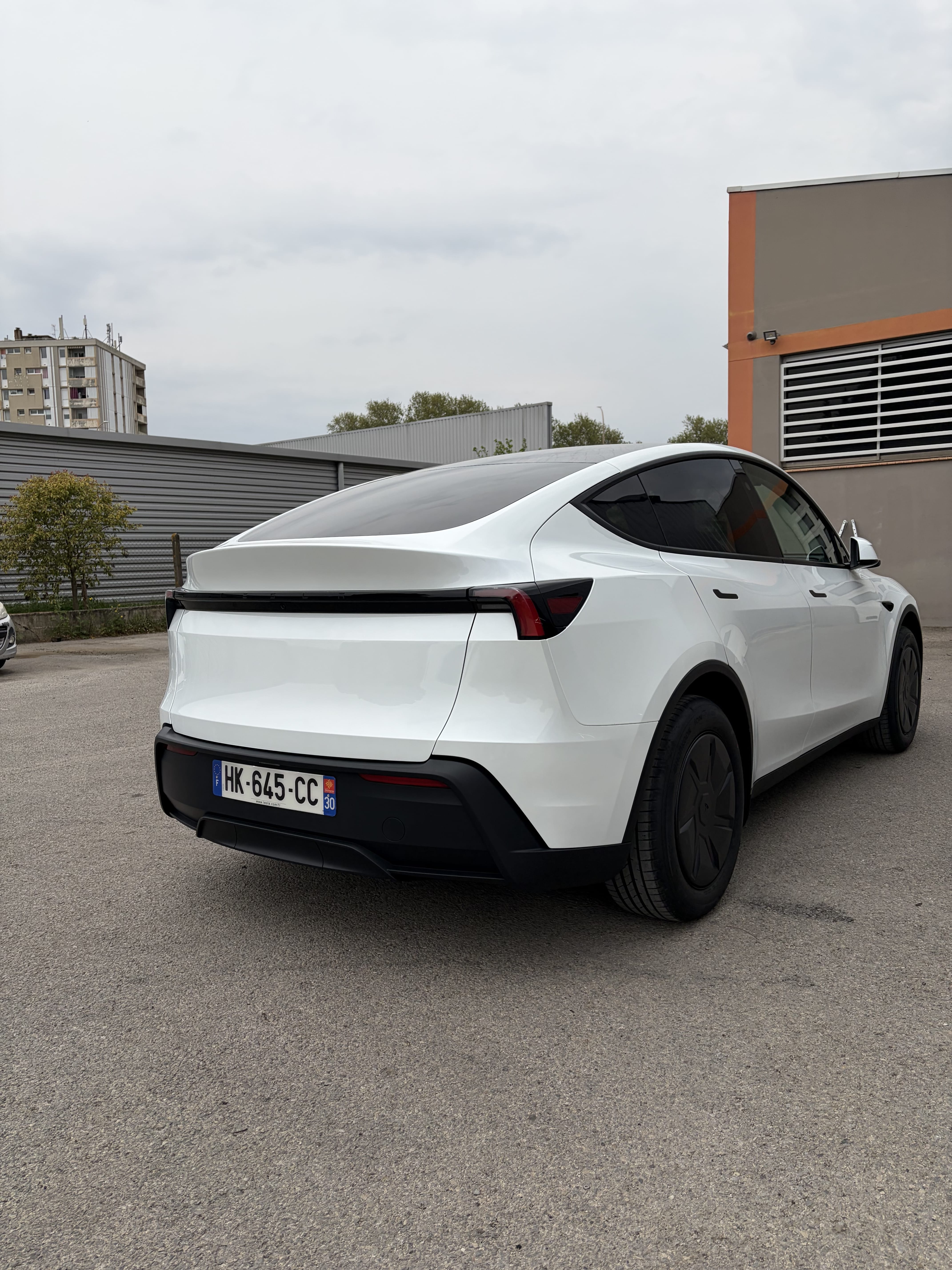 Tesla Model Y with Backup camera