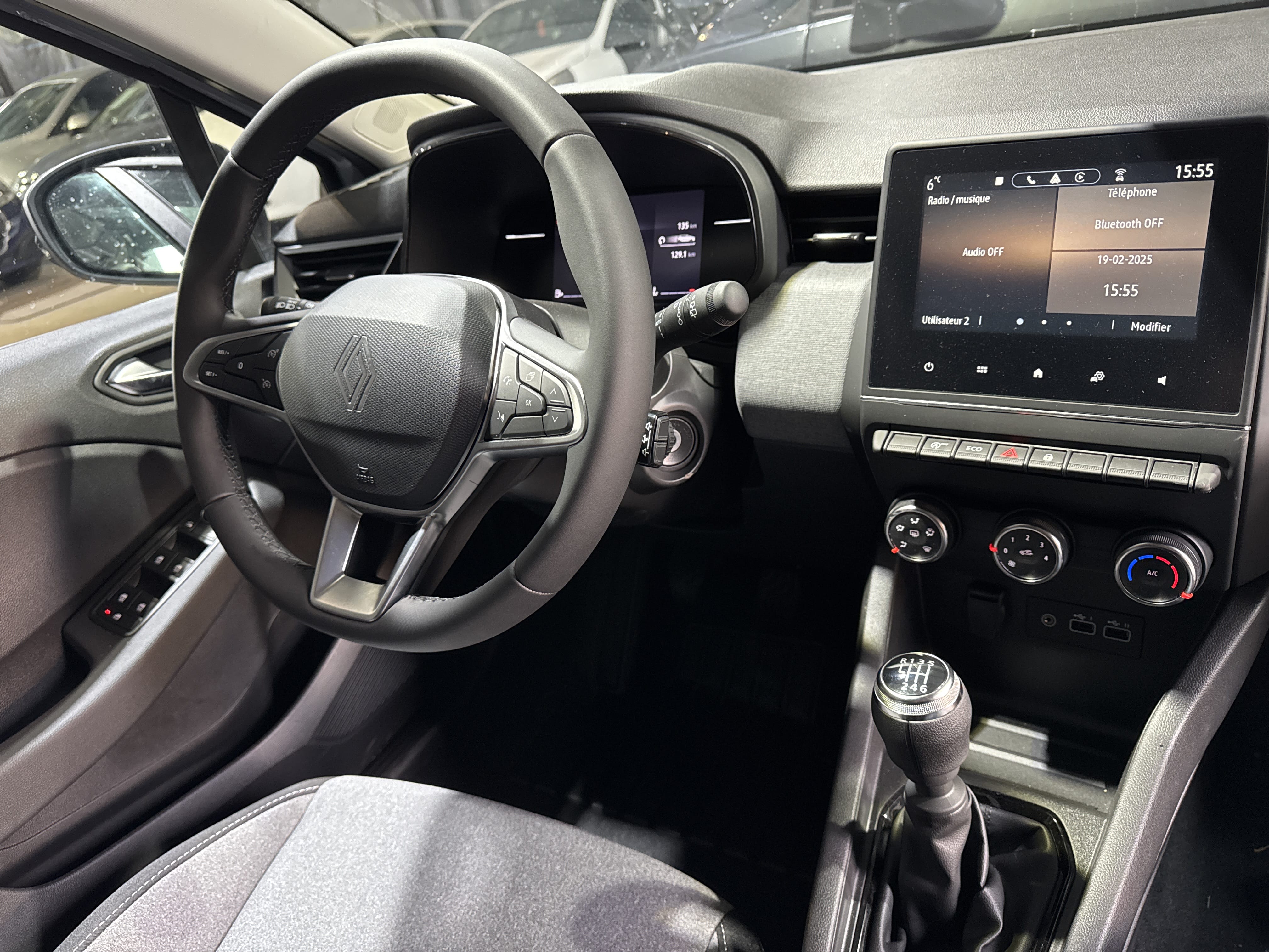 Renault Clio avec Apple CarPlay