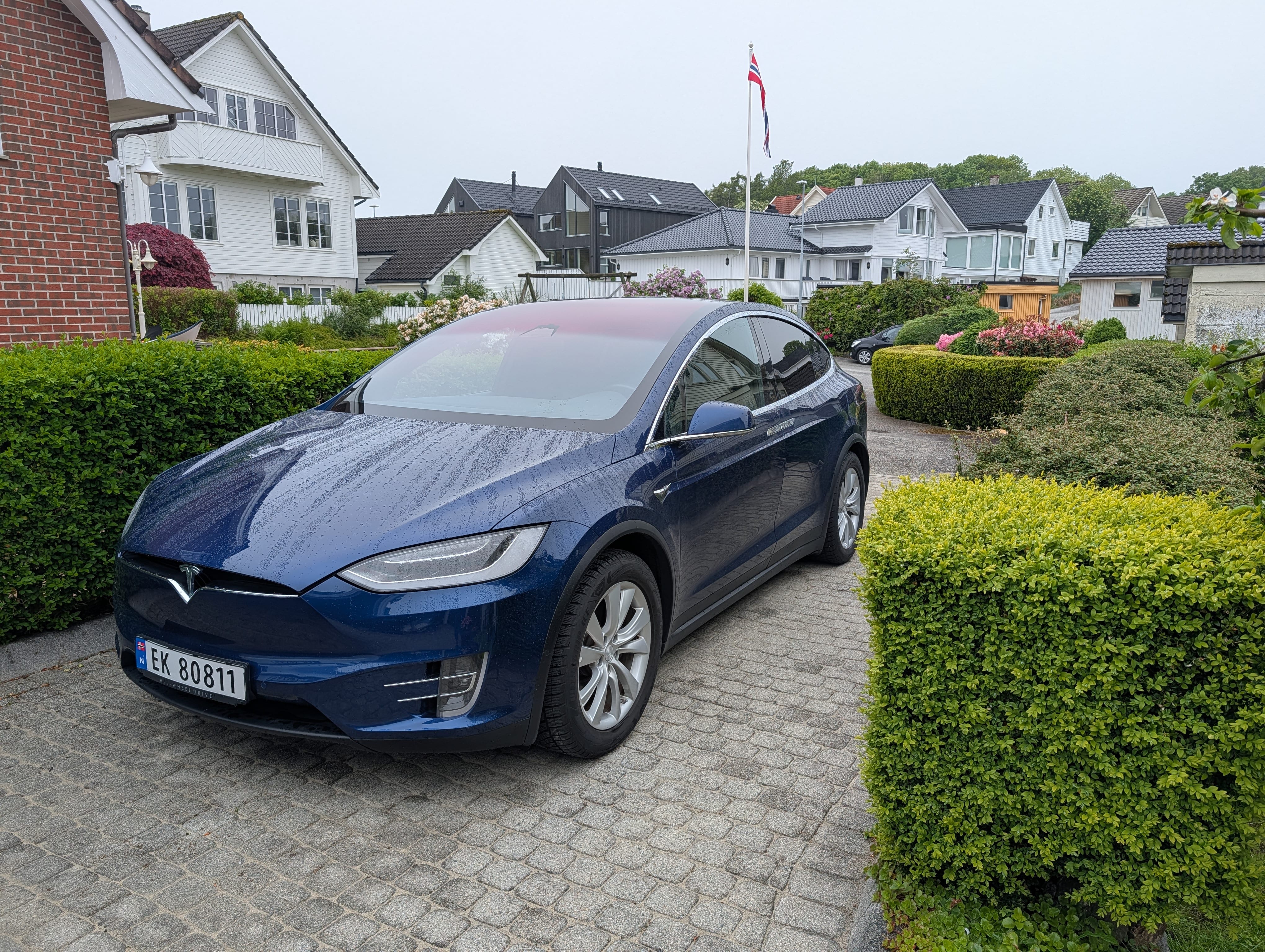 Tesla Model X 75D, 2018, Elektrisk, automatisk, 7 seter