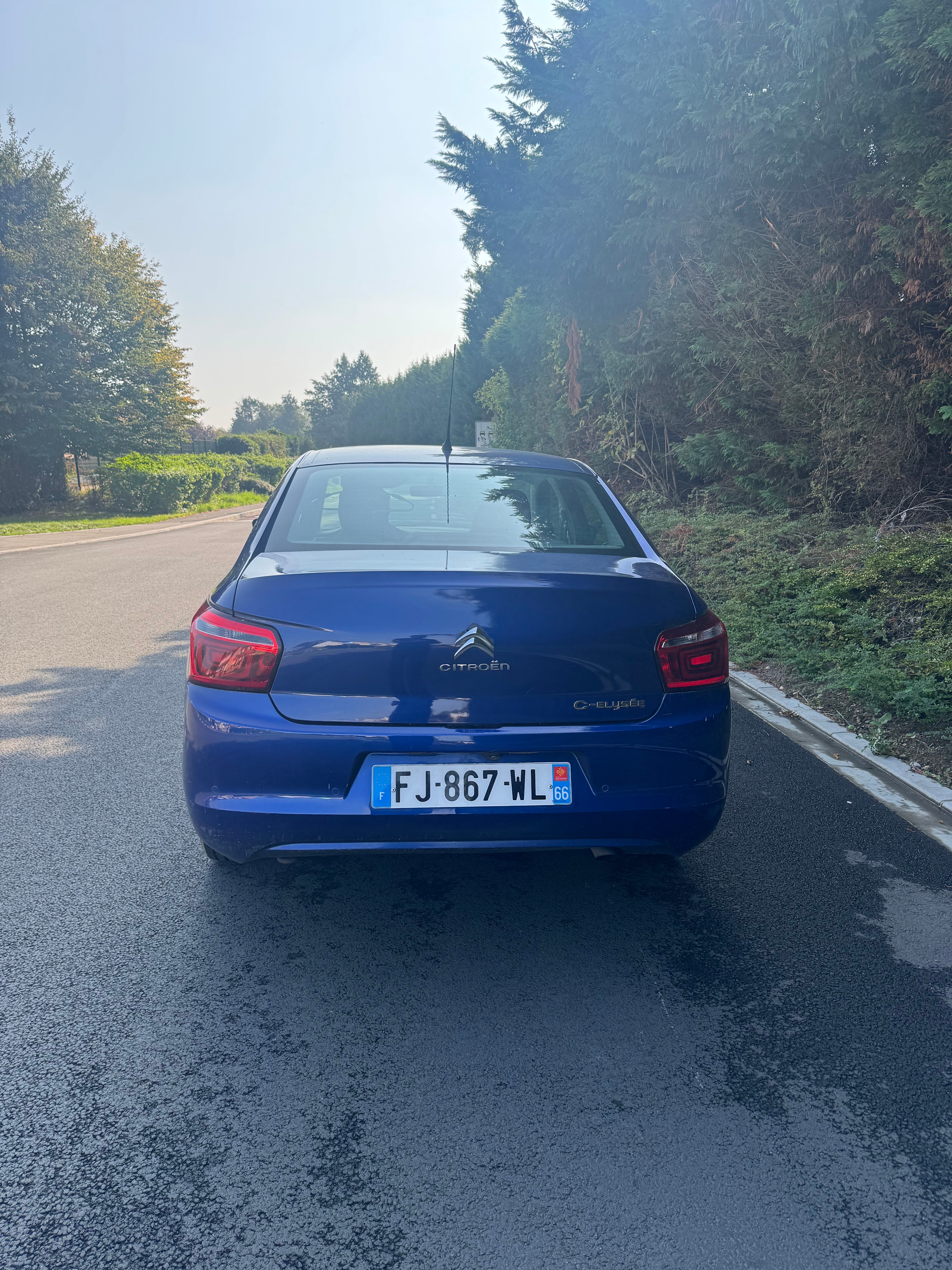 Citroen C-Elysée avec Caméra de recul