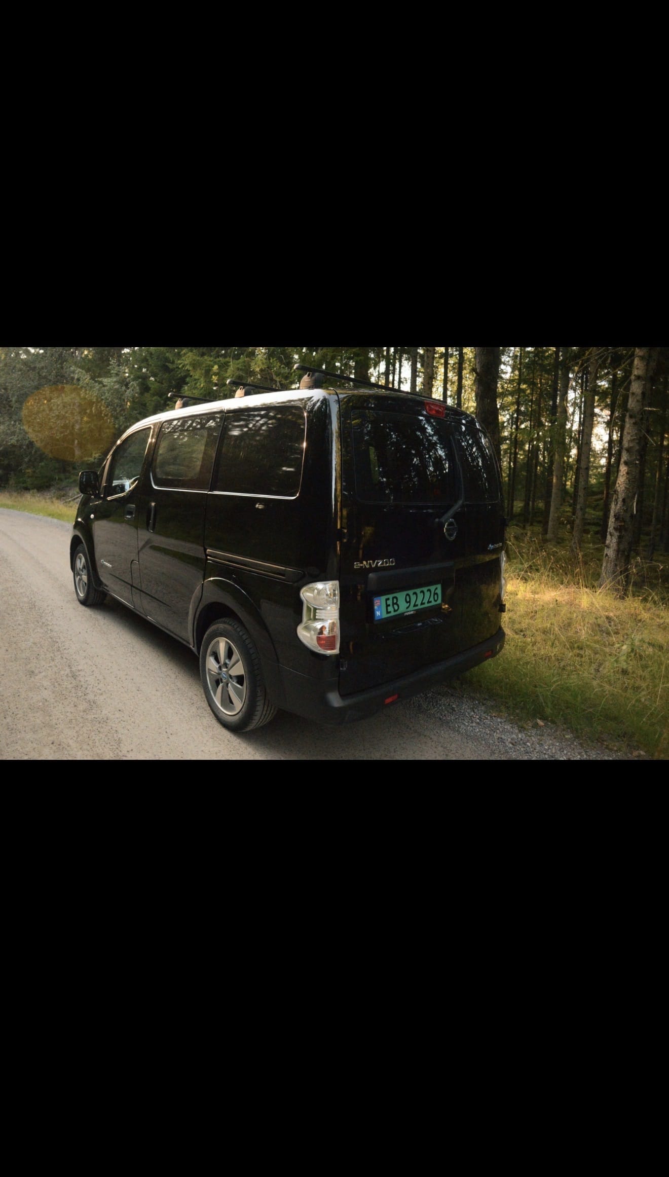 Nissan e-NV200 Varebil med GPS