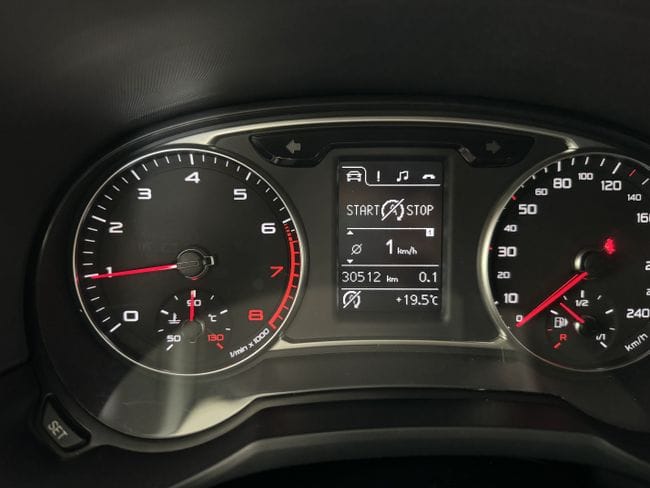 Audi A1 Sportback con Cadenas para la nieve