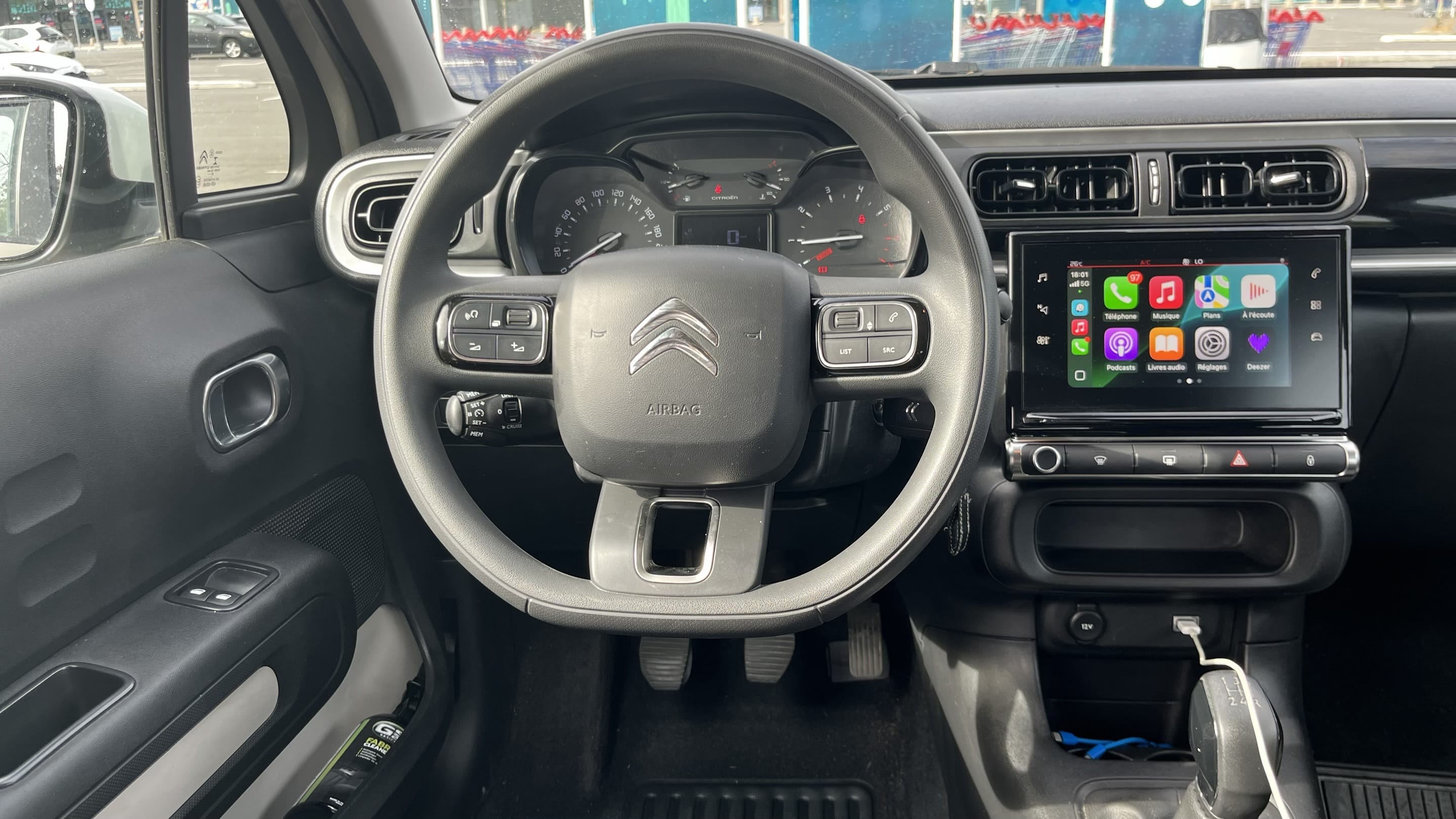 Citroen C3 avec Régulateur de vitesse