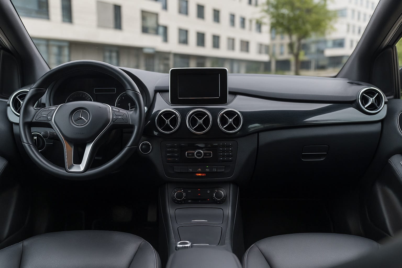 Mercedes-Benz Classe B - Stationnement gratuit, centre-ville, Nantes avec Siège bébé