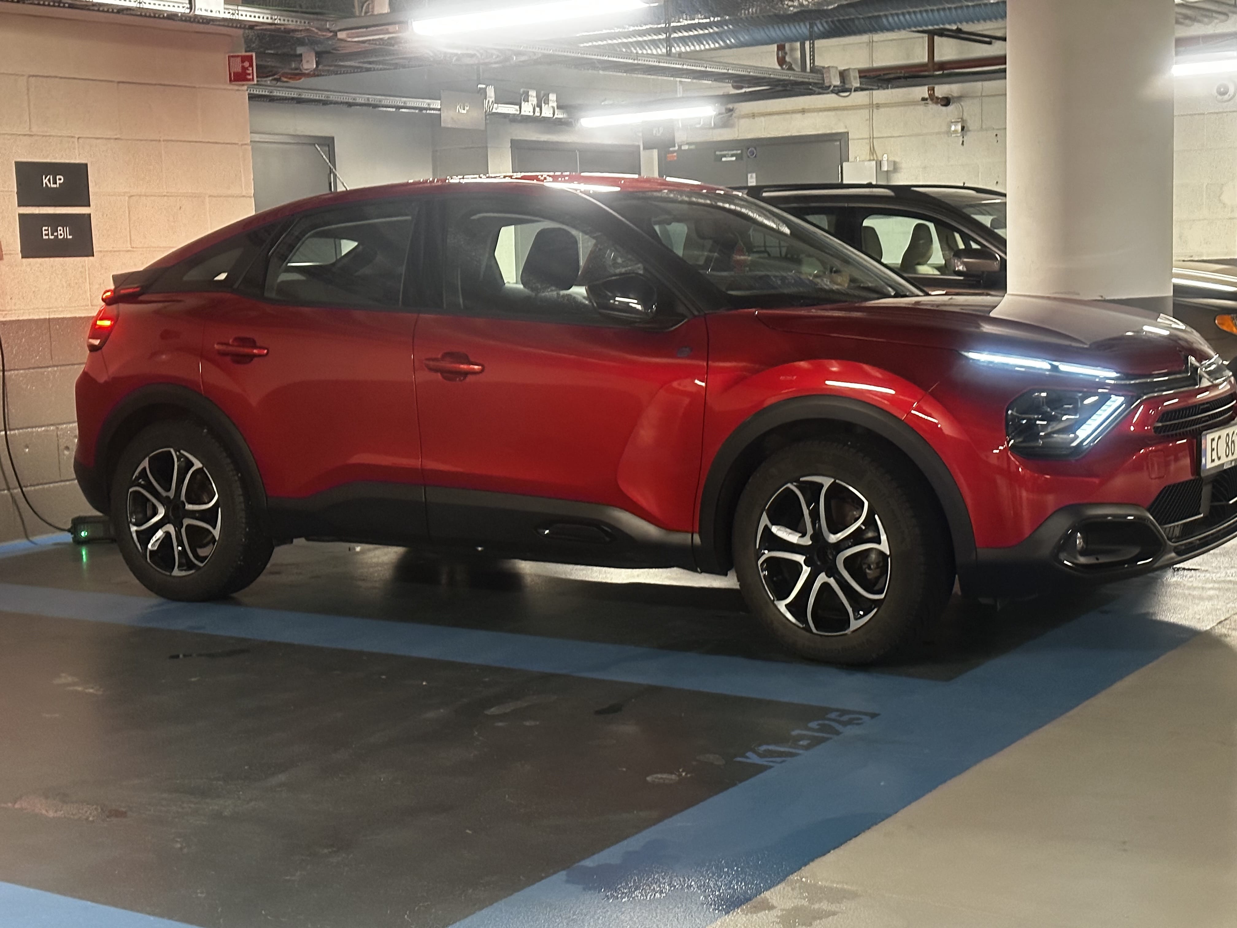 Citroen C4 med Babysete