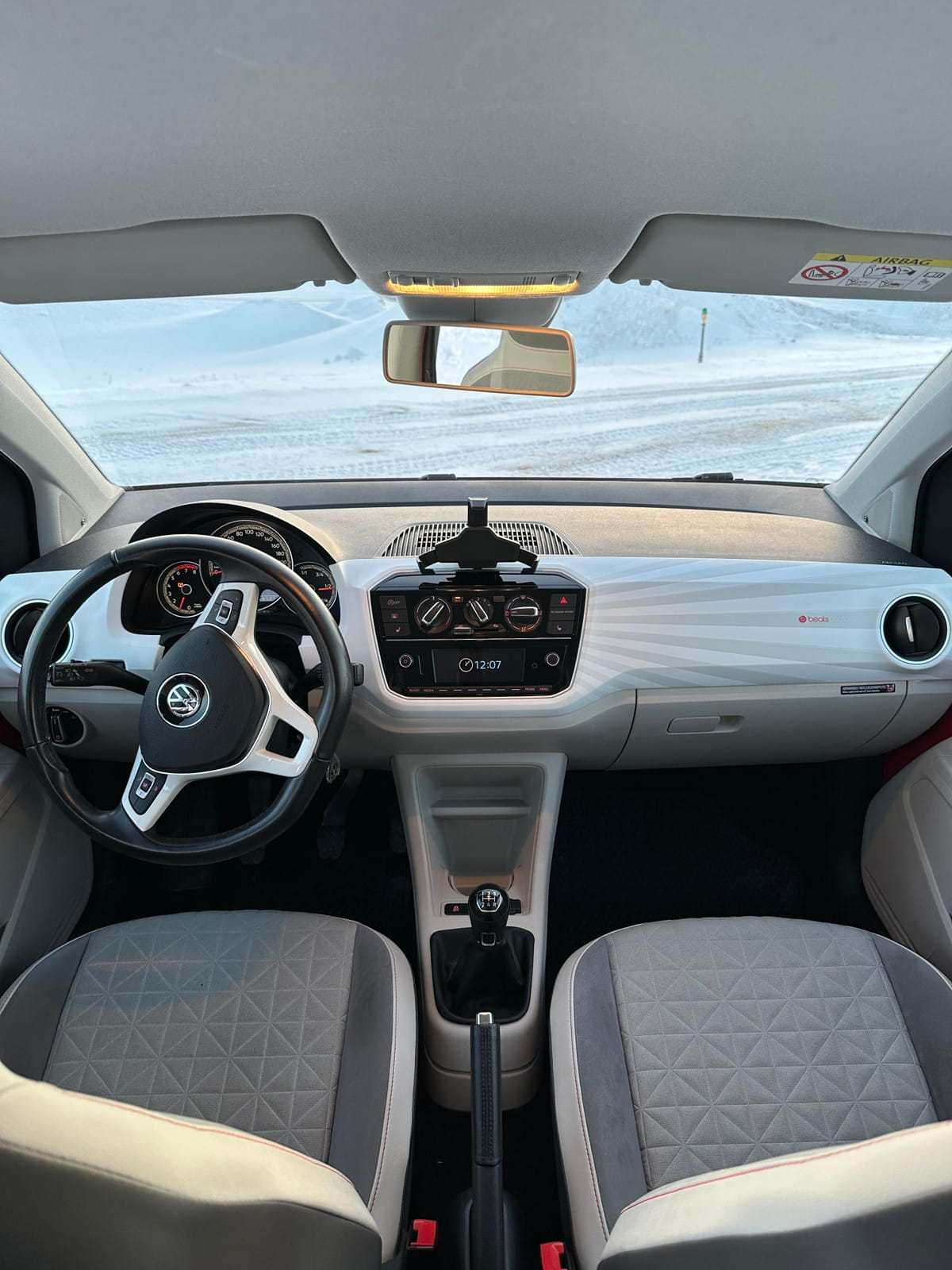 Volkswagen Up! Beats audio| spiked winter tires with Bluetooth audio
