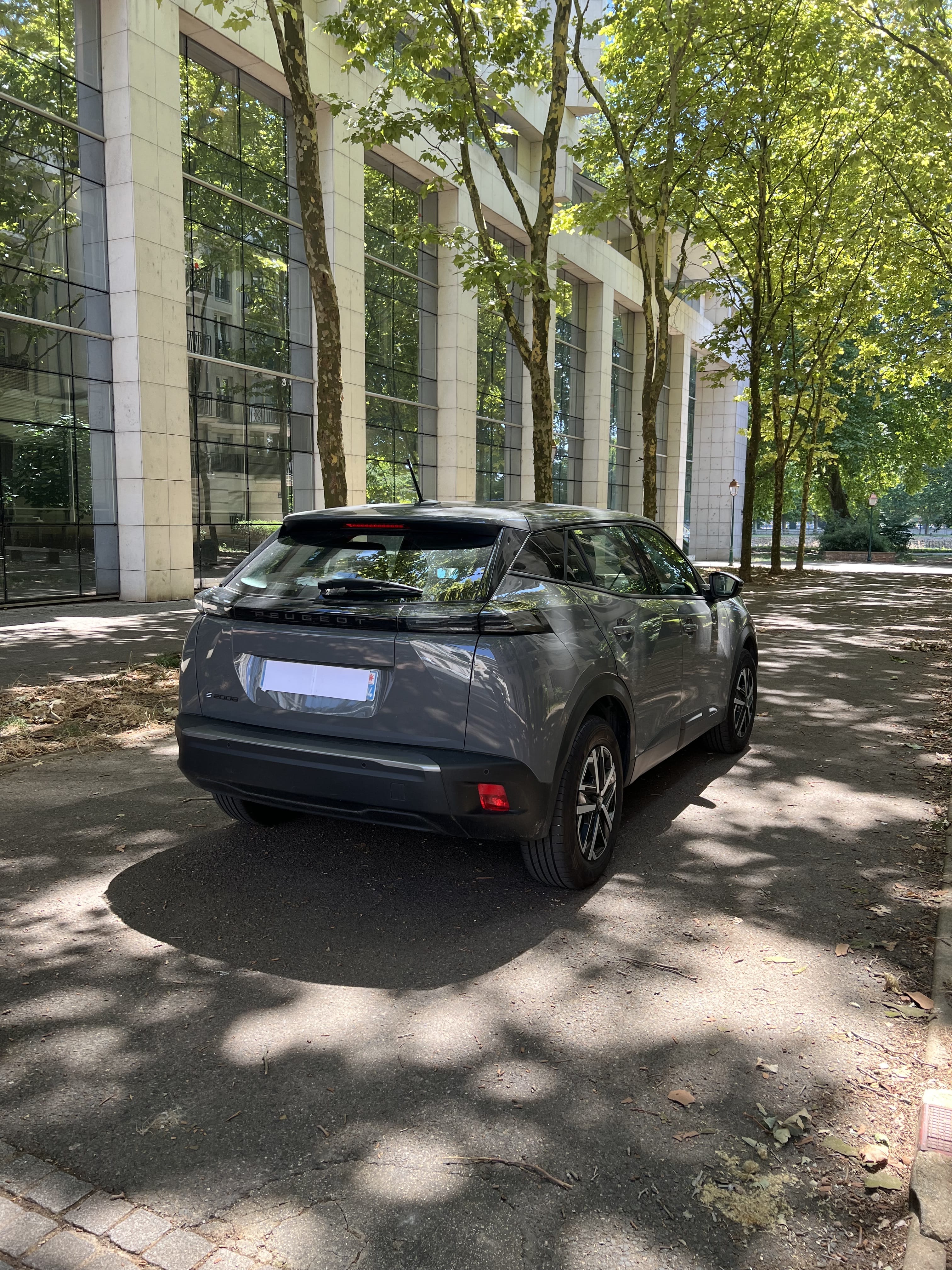 Peugeot e-2008 avec Pneus neige