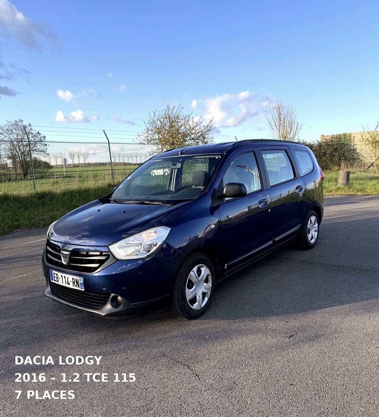 Dacia Lodgy, 2016, Essence 95, 7 places