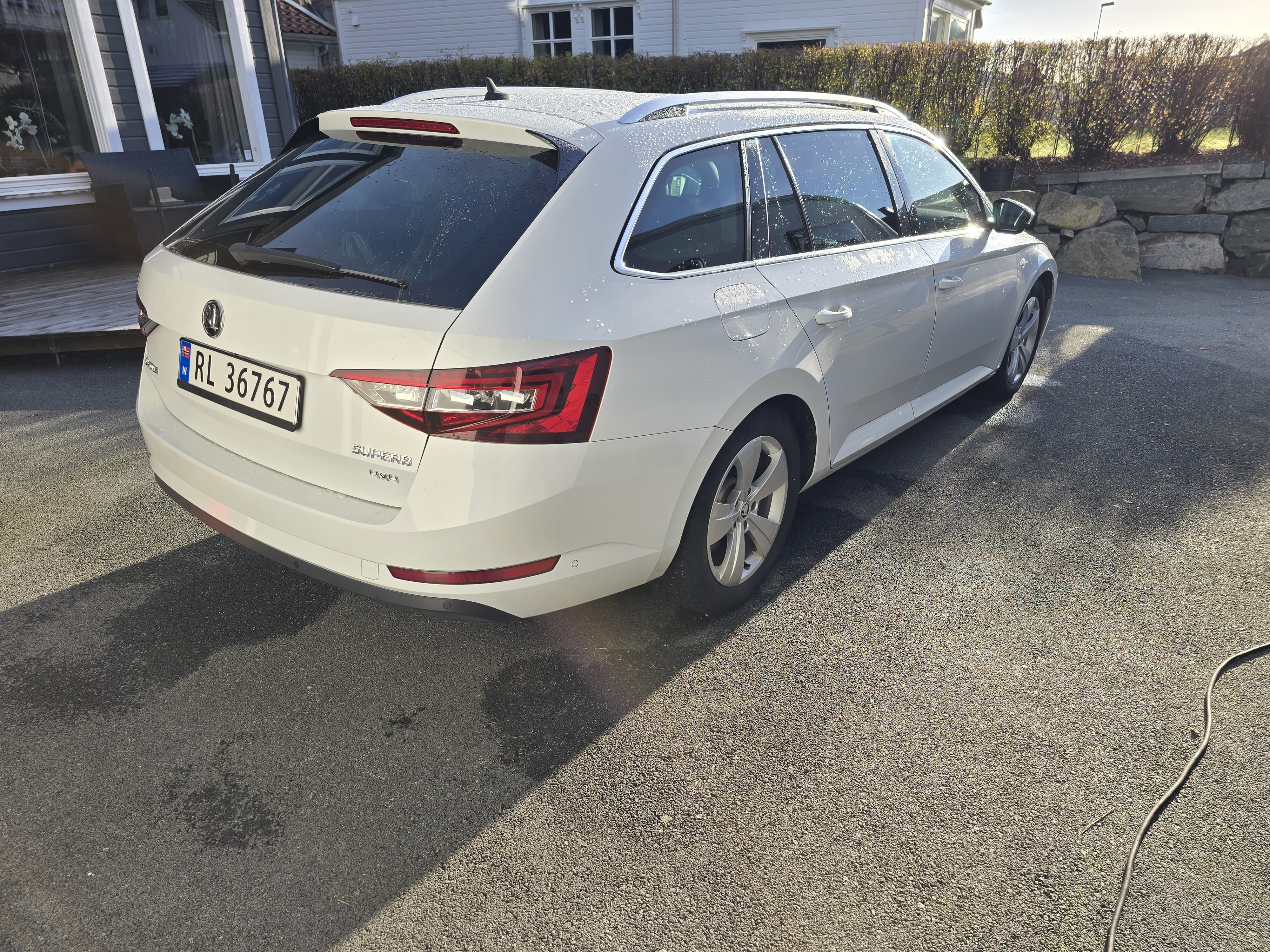 Skoda Superb med GPS
