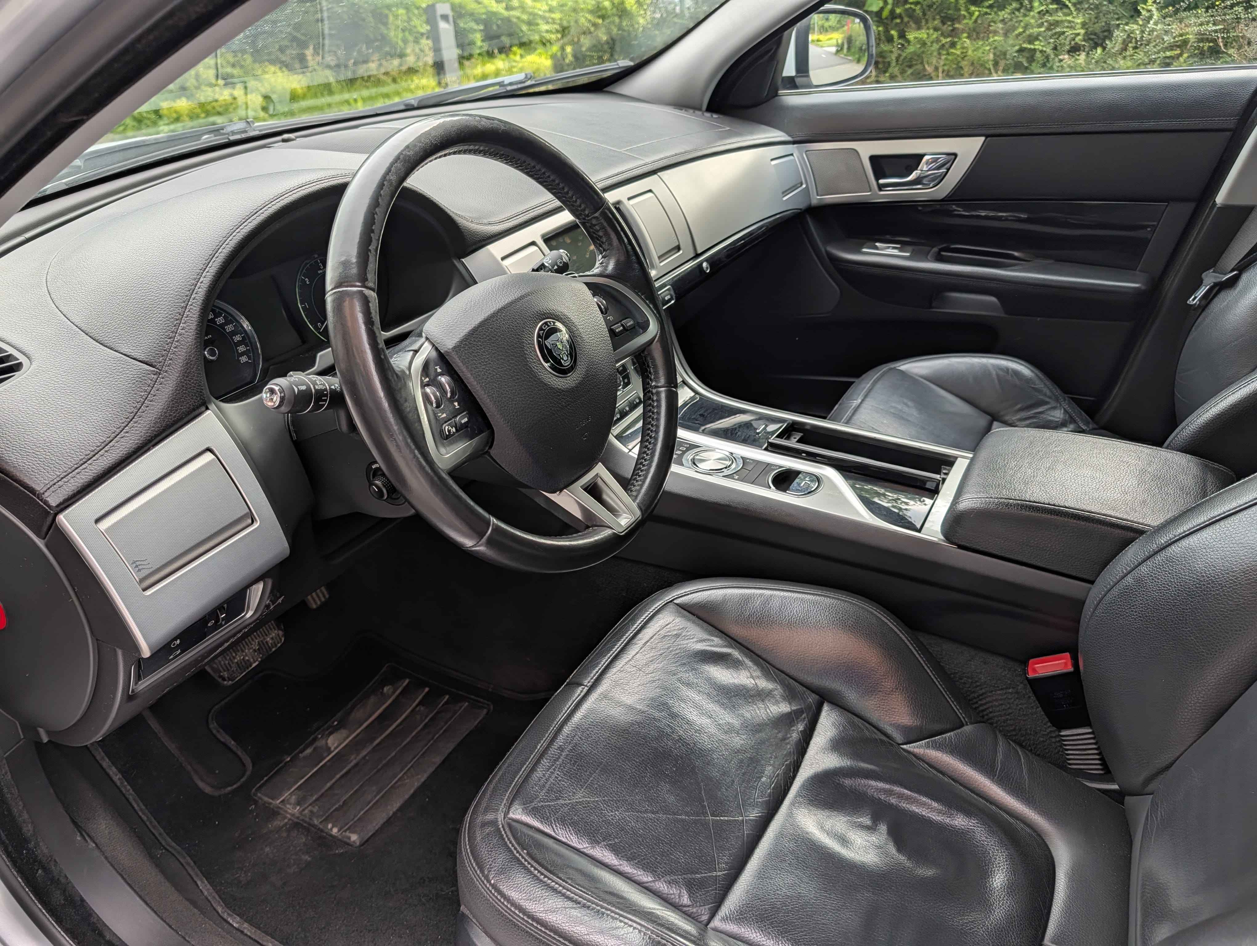 Jaguar XF med Cruisekontroll