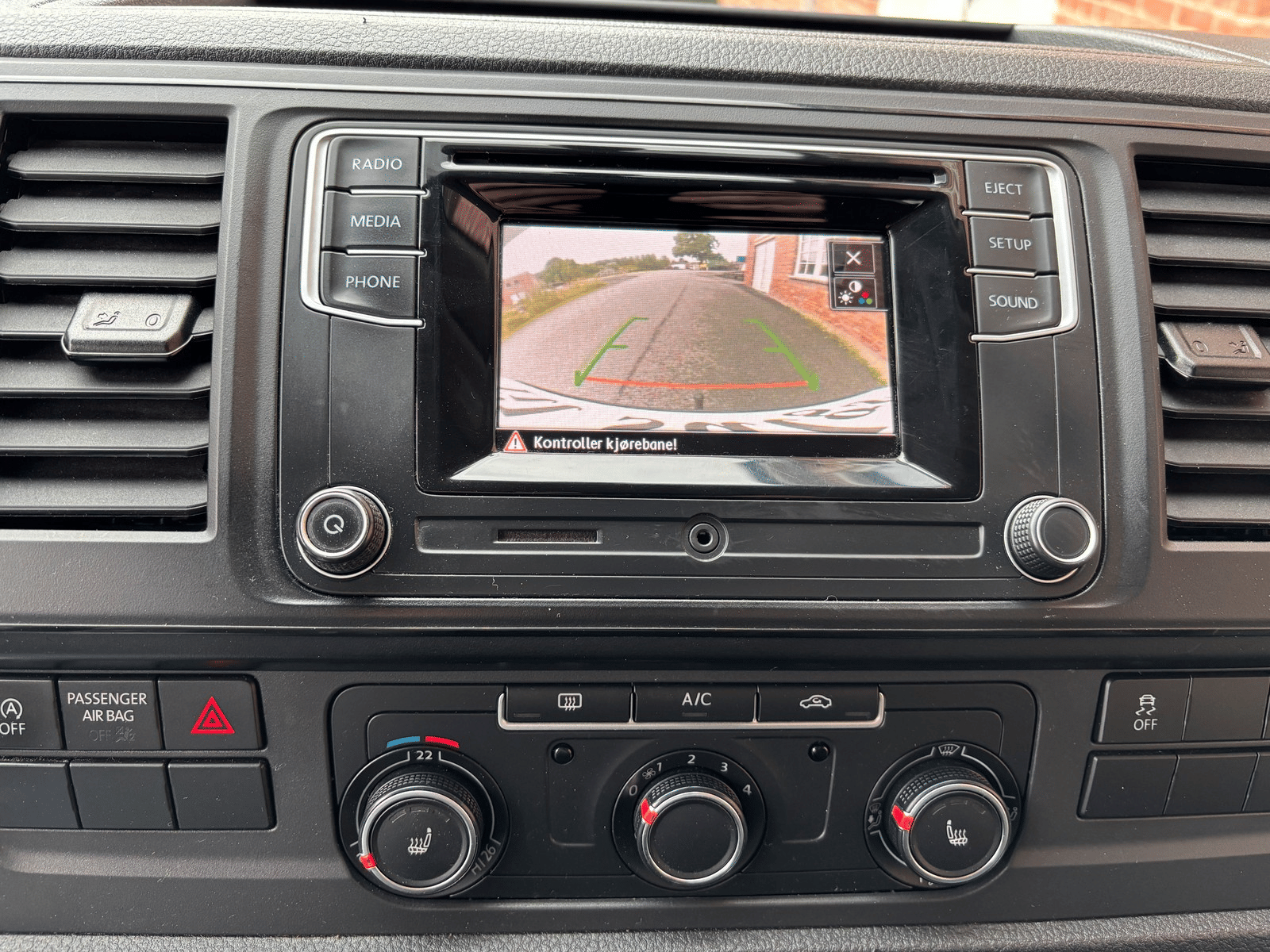Volkswagen Transporter med Vinterdekk