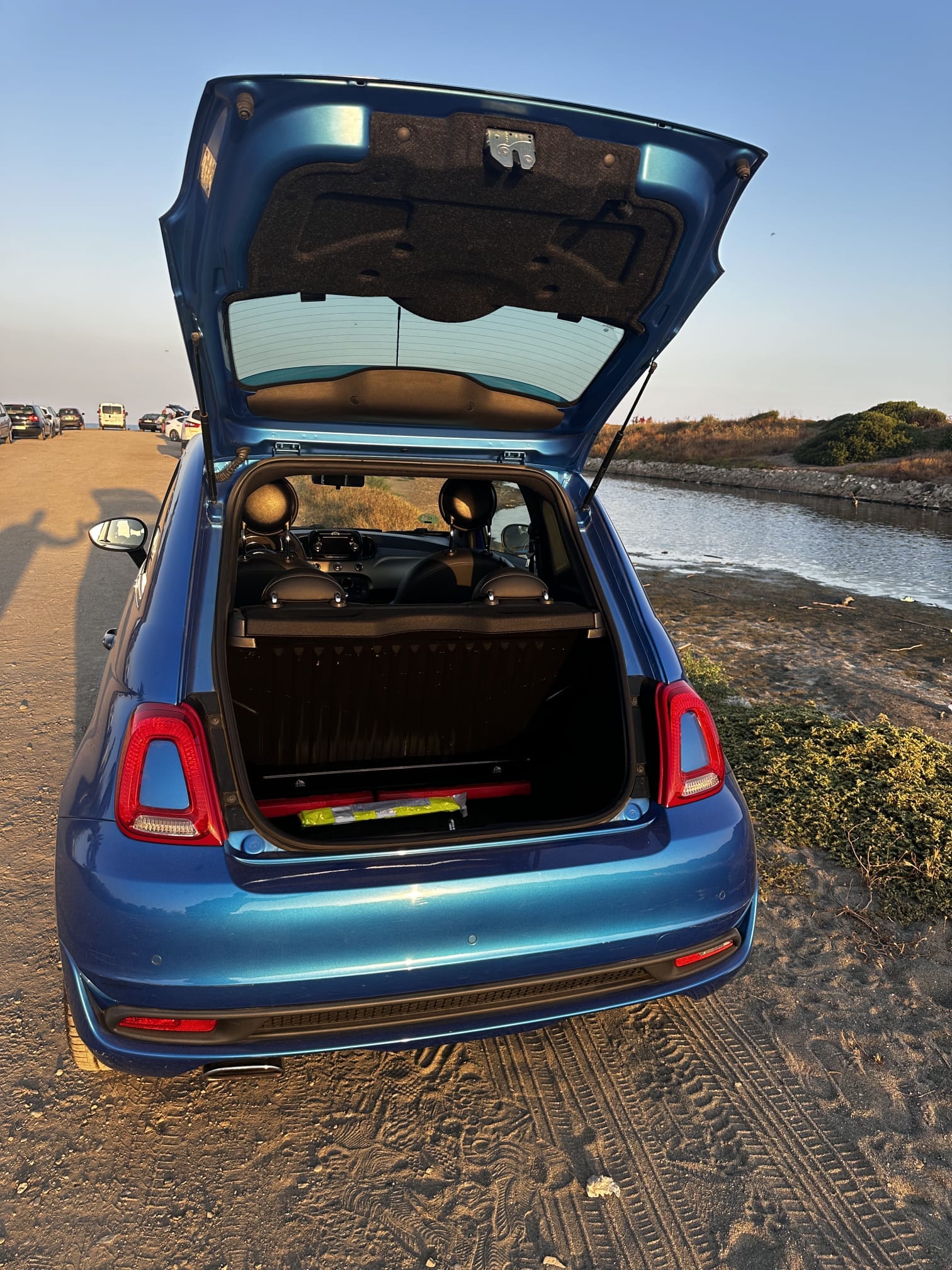 Fiat 500 avec Autoradio