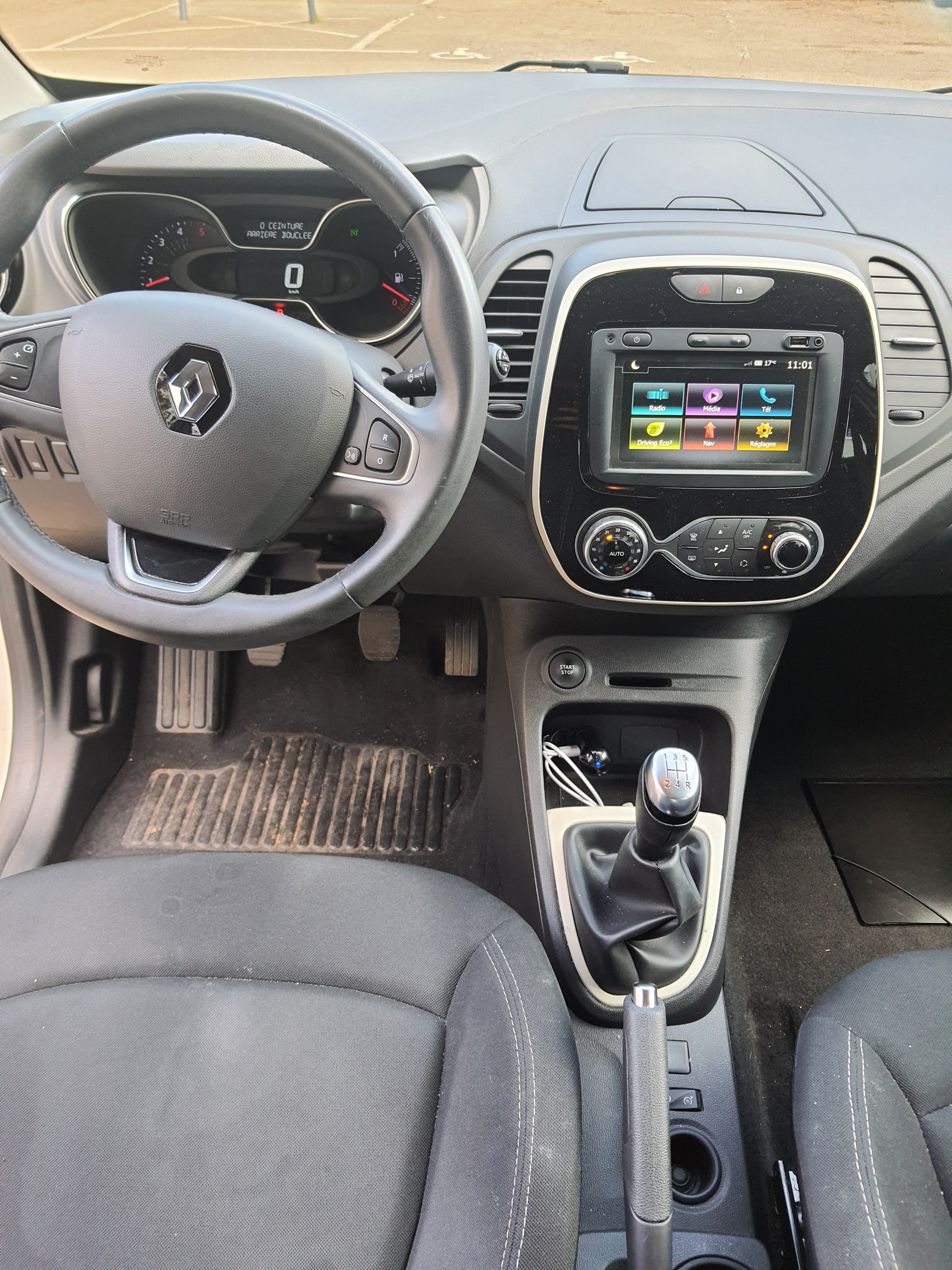 Renault Captur avec GPS