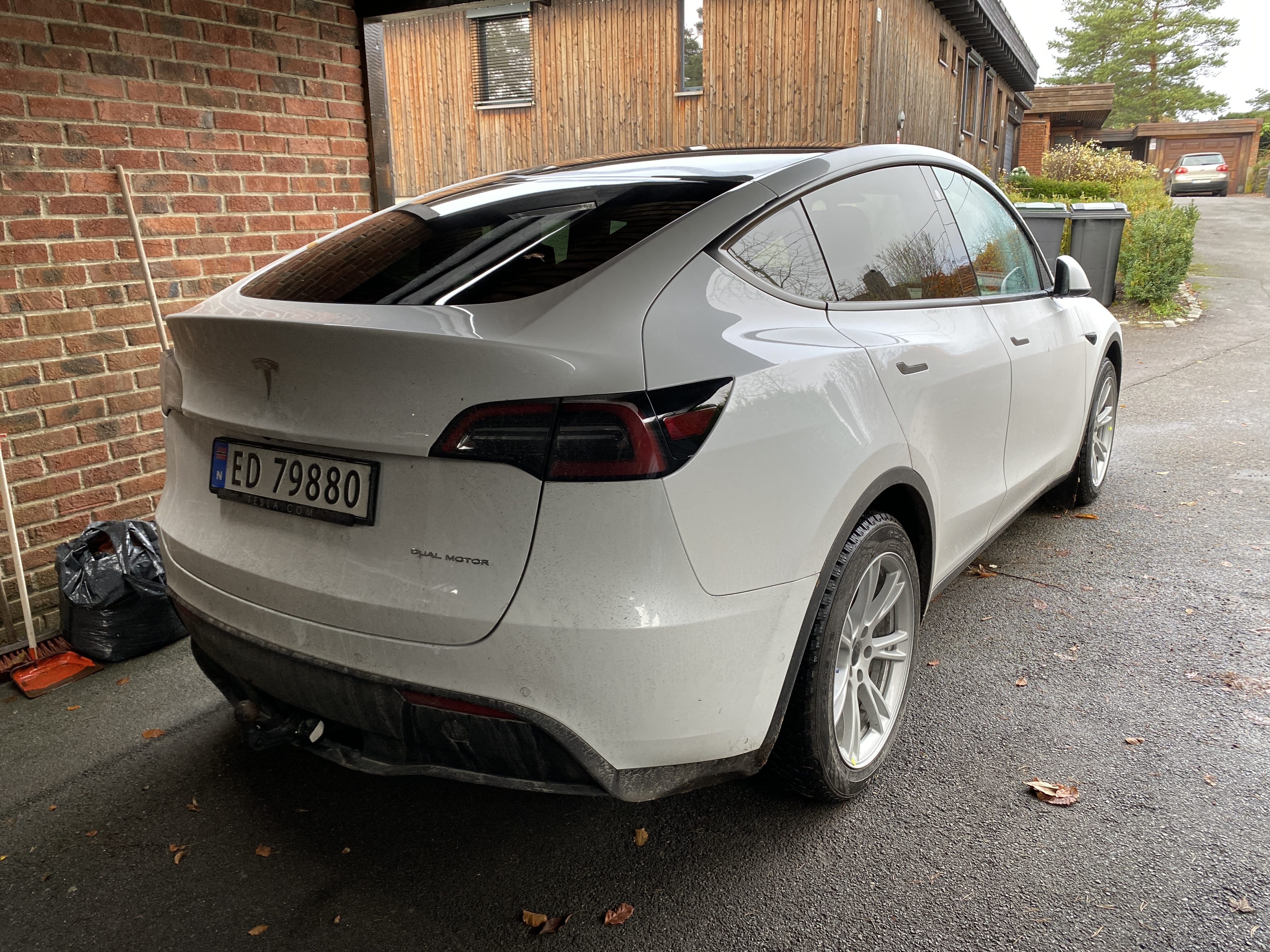 Tesla Model Y with GPS