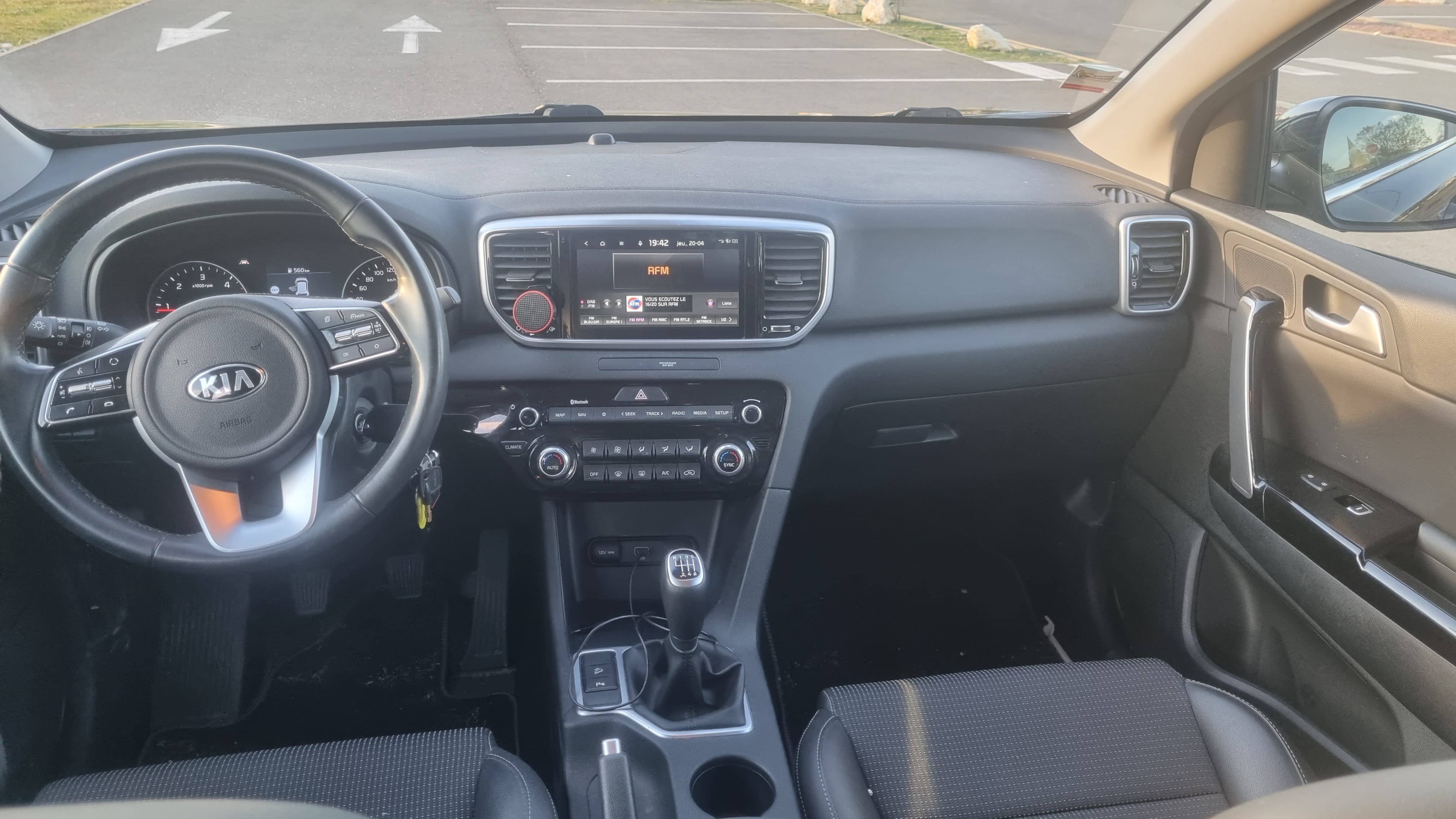 Kia Sportage avec GPS