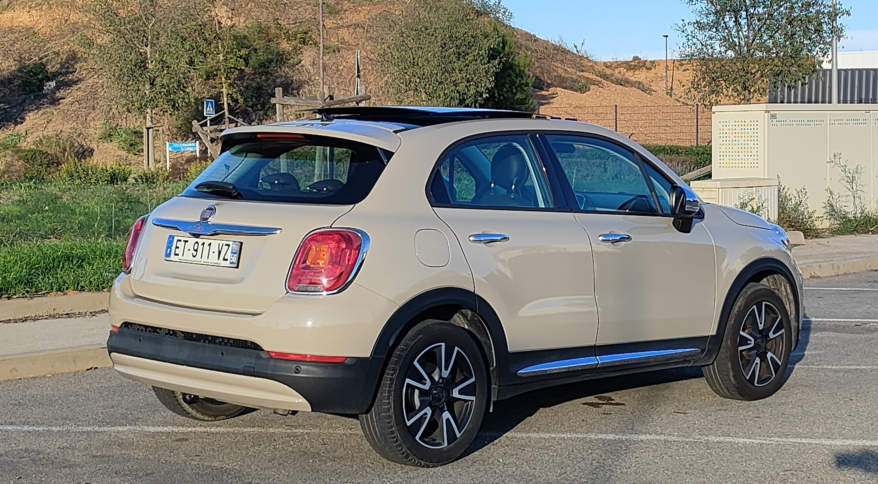 Fiat 500 X avec Caméra de recul