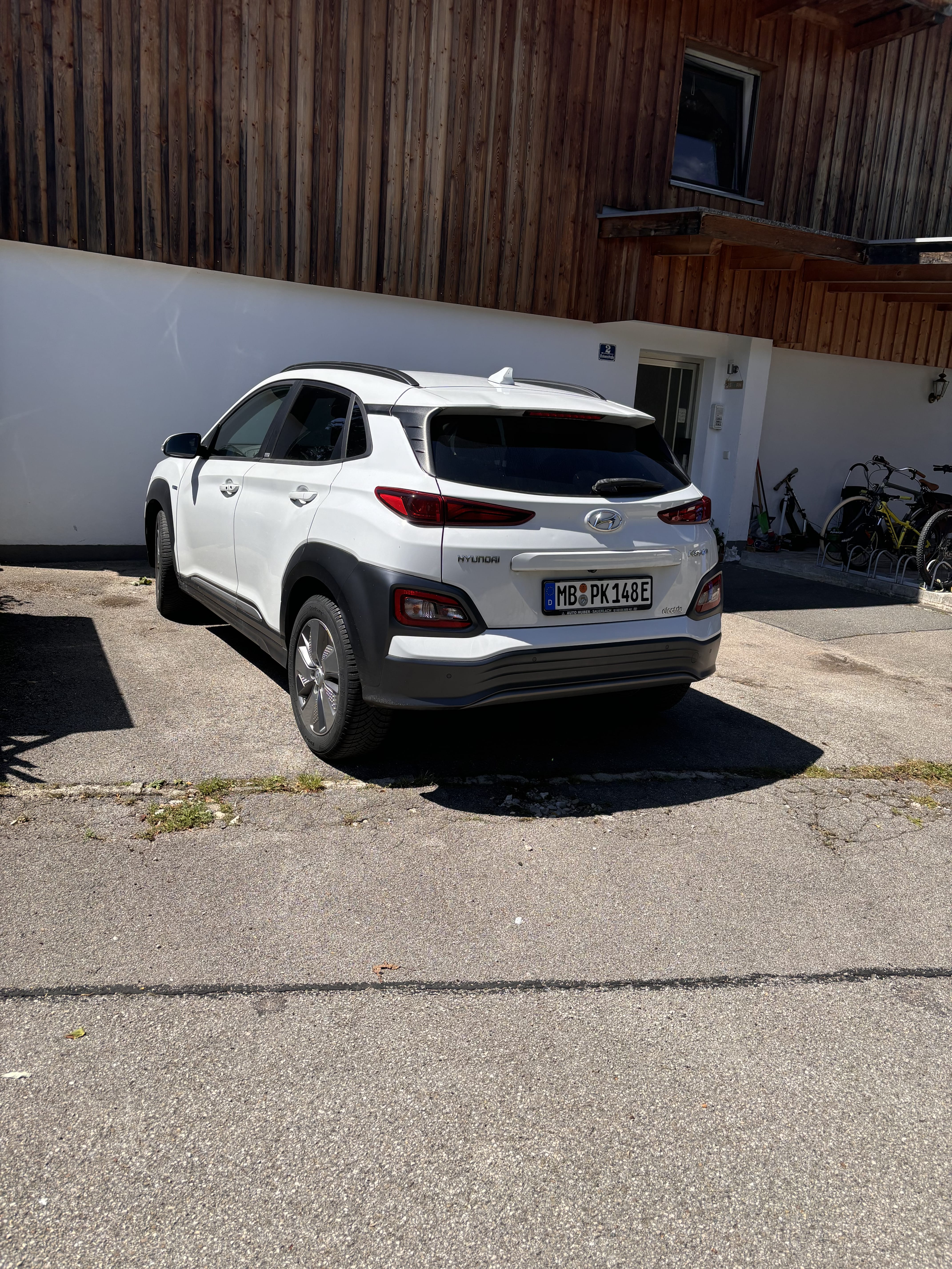 Hyundai Kona Electro mit Navigationsgerät