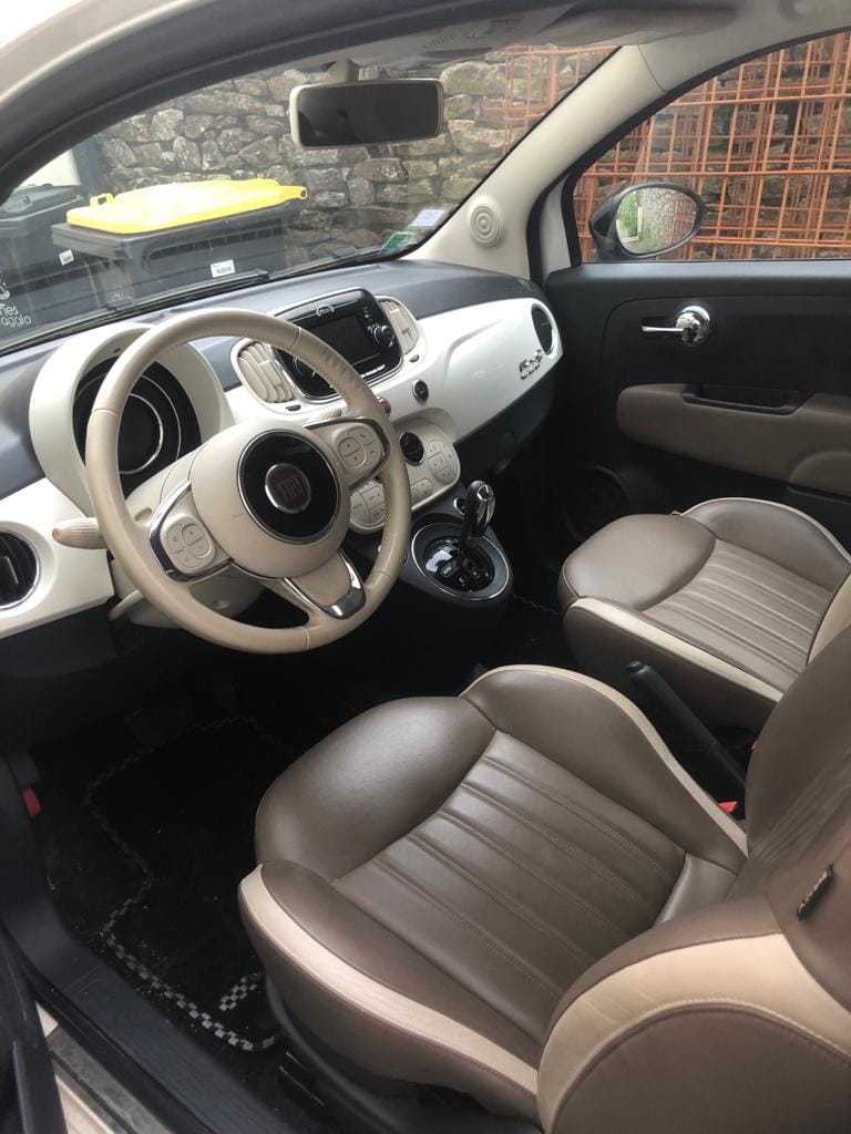 Fiat 500C Lounge avec GPS