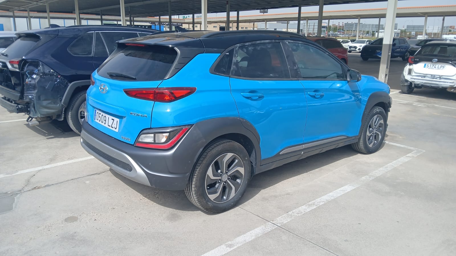 Hyundai Kona Híbrido N Line ECOLÓGICO Y CAJA AUTOMÁTICA 66.000km con Aire acondicionado