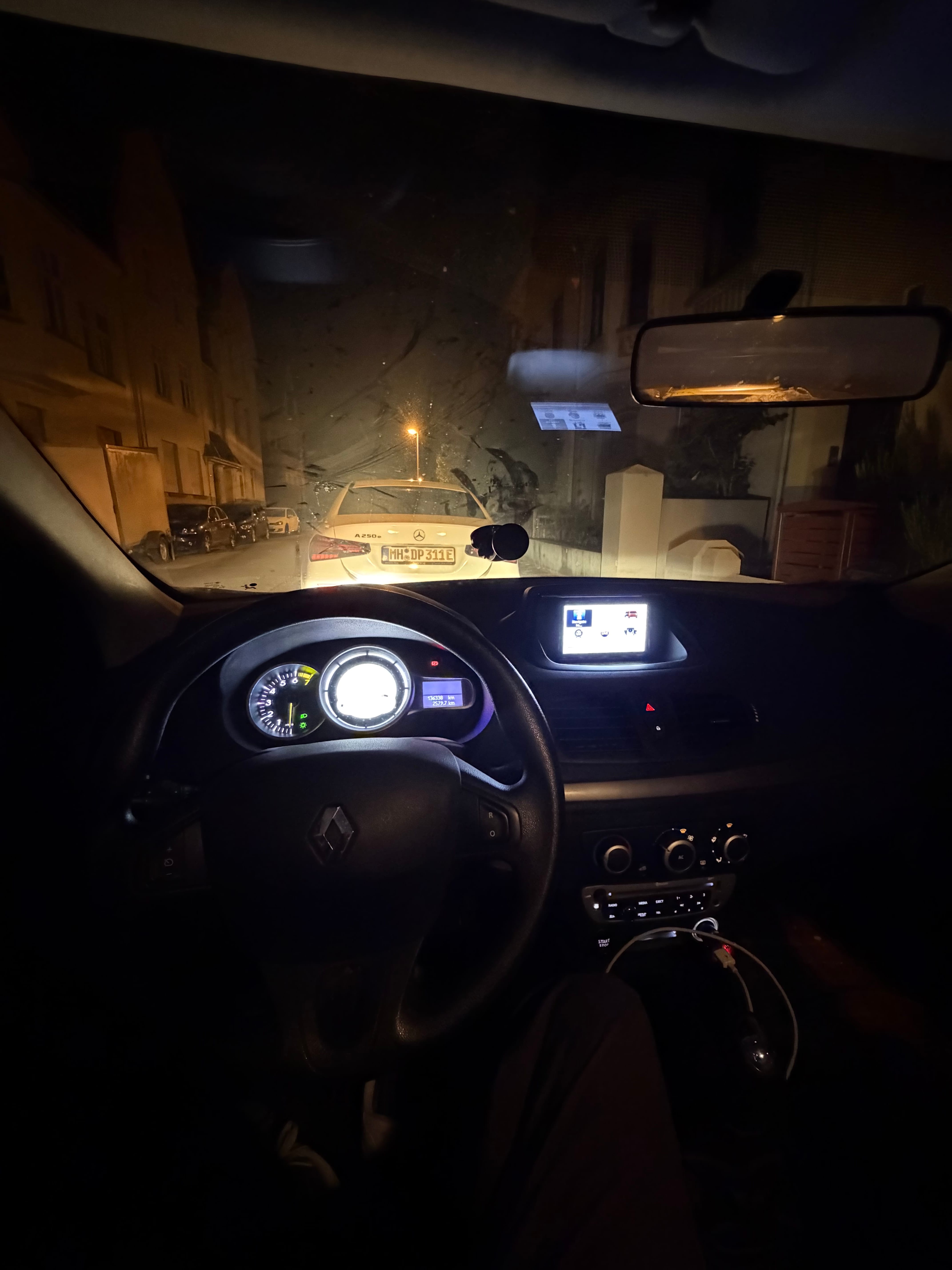 Renault Mégane mit USB-Ladeanschlüsse