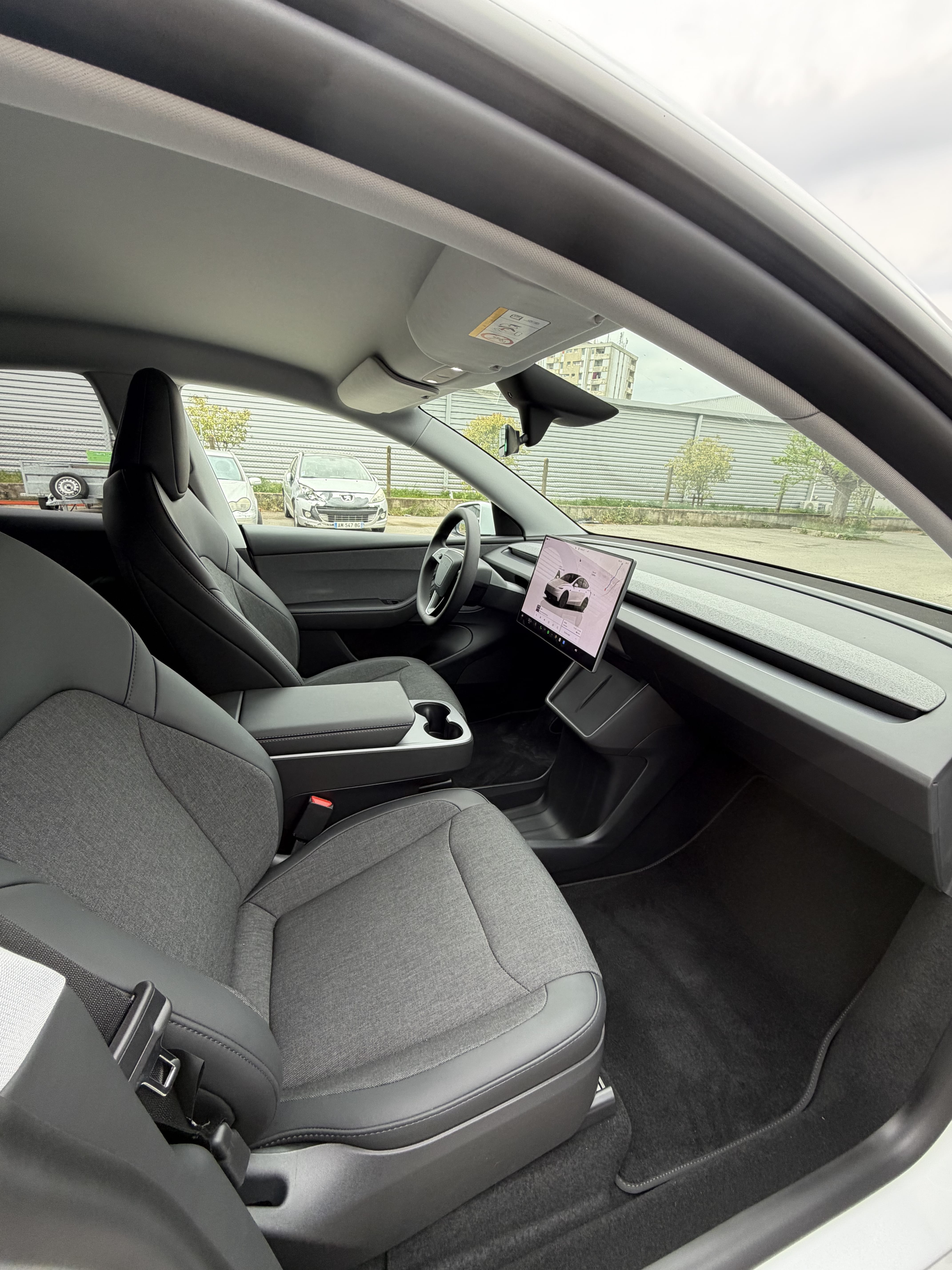 Tesla Model Y with Dashcam