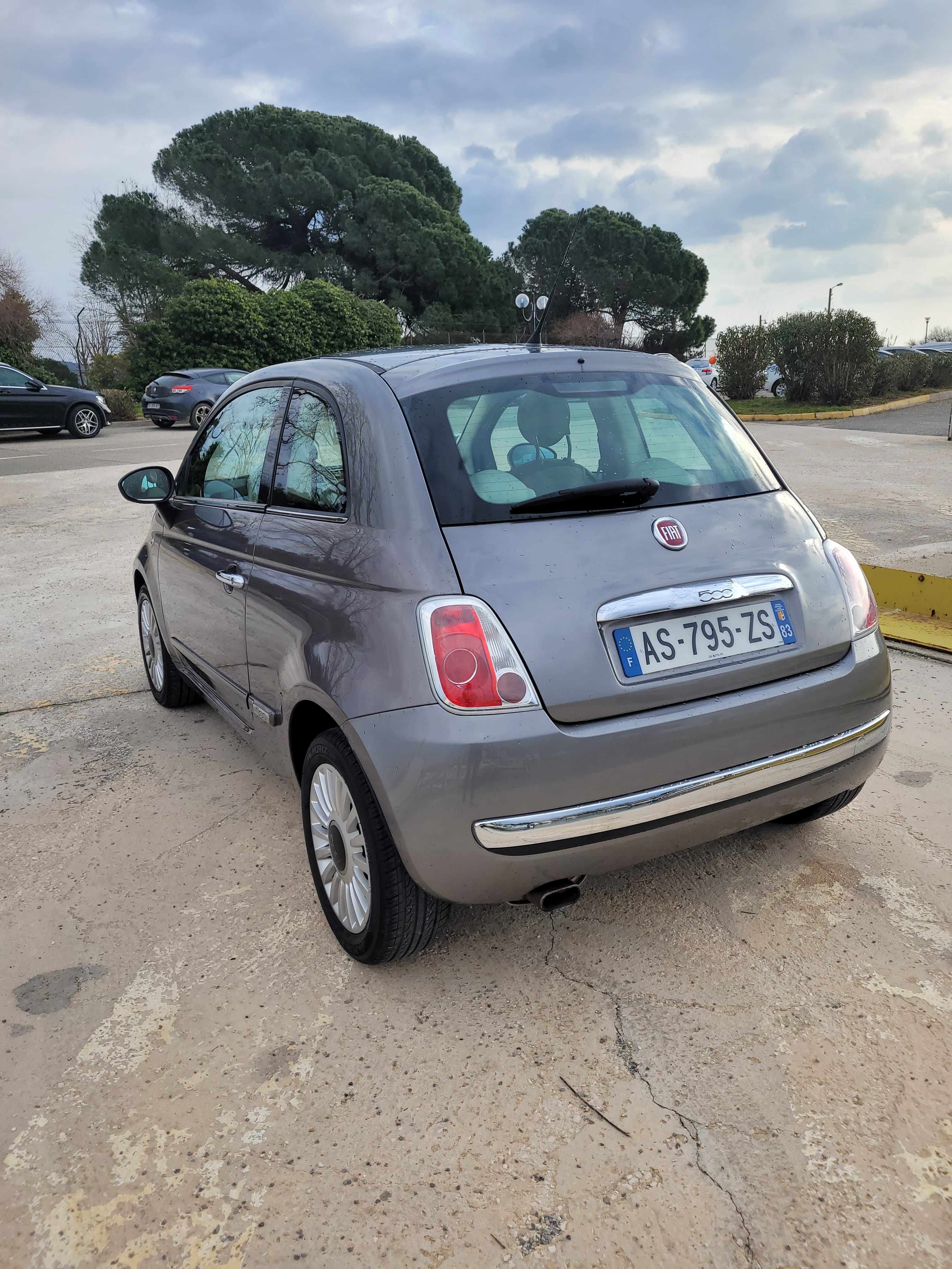 Fiat 500 avec Siège bébé