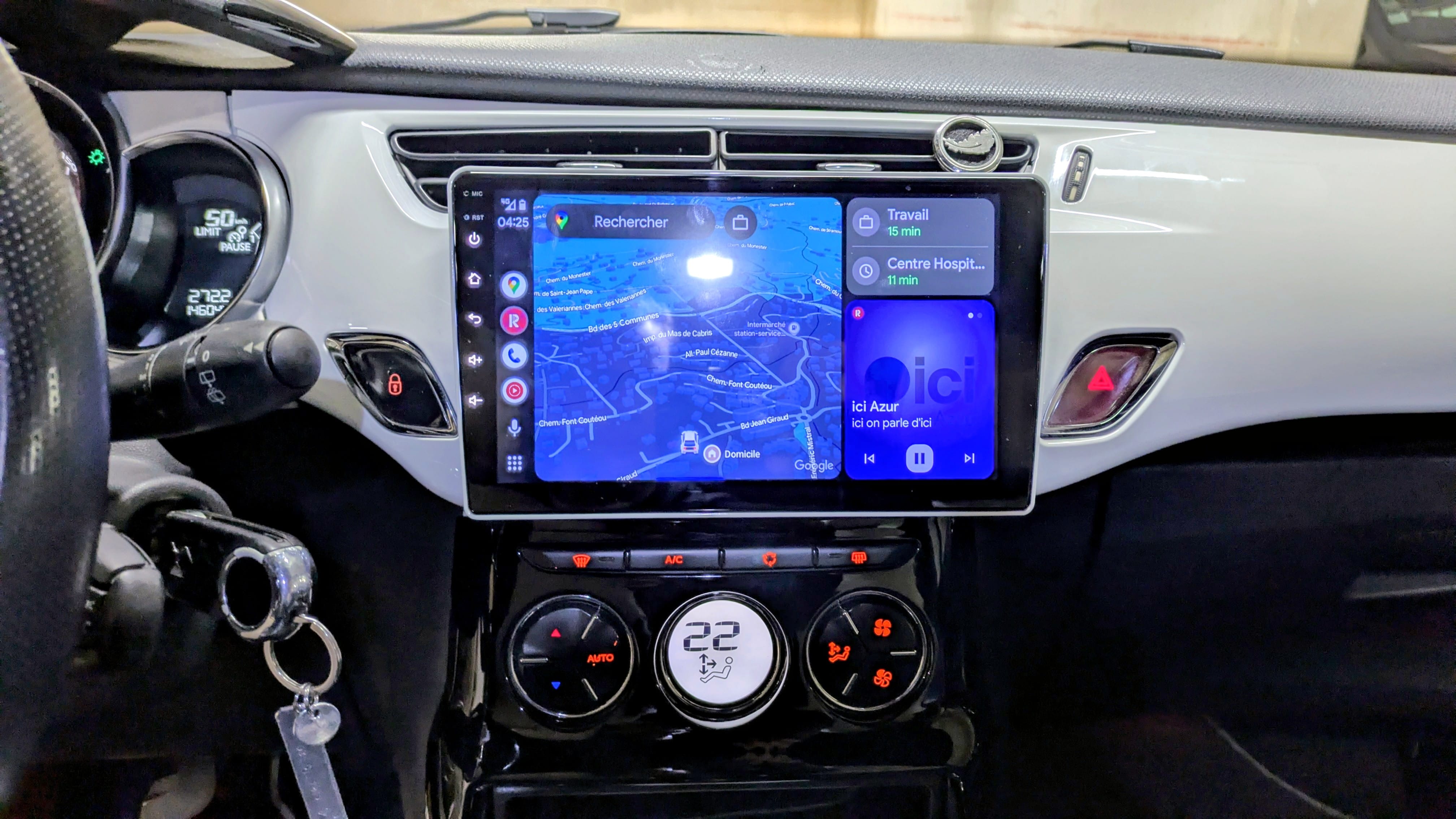 DS 3 avec Apple CarPlay