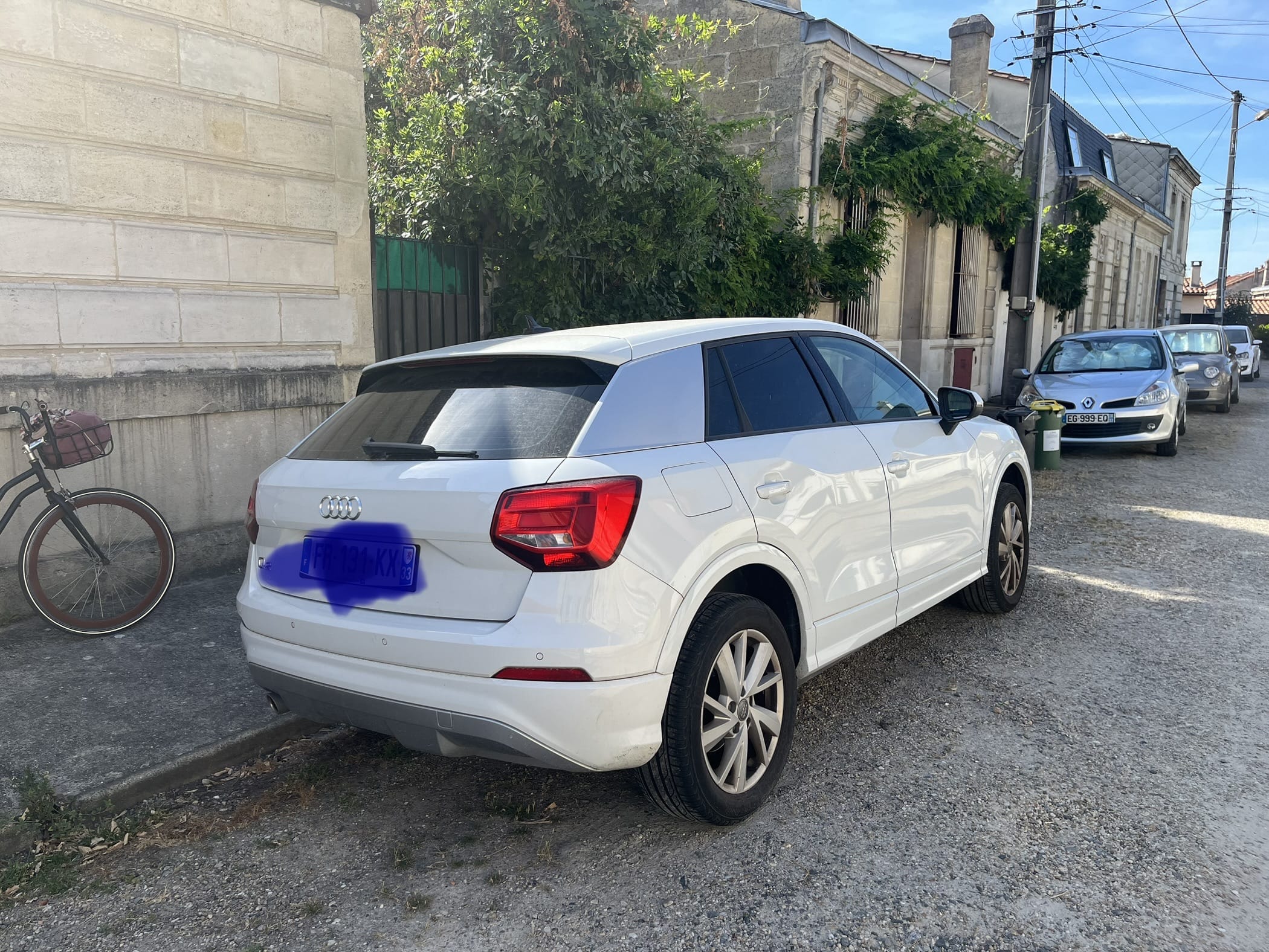 Audi Q2 avec GPS