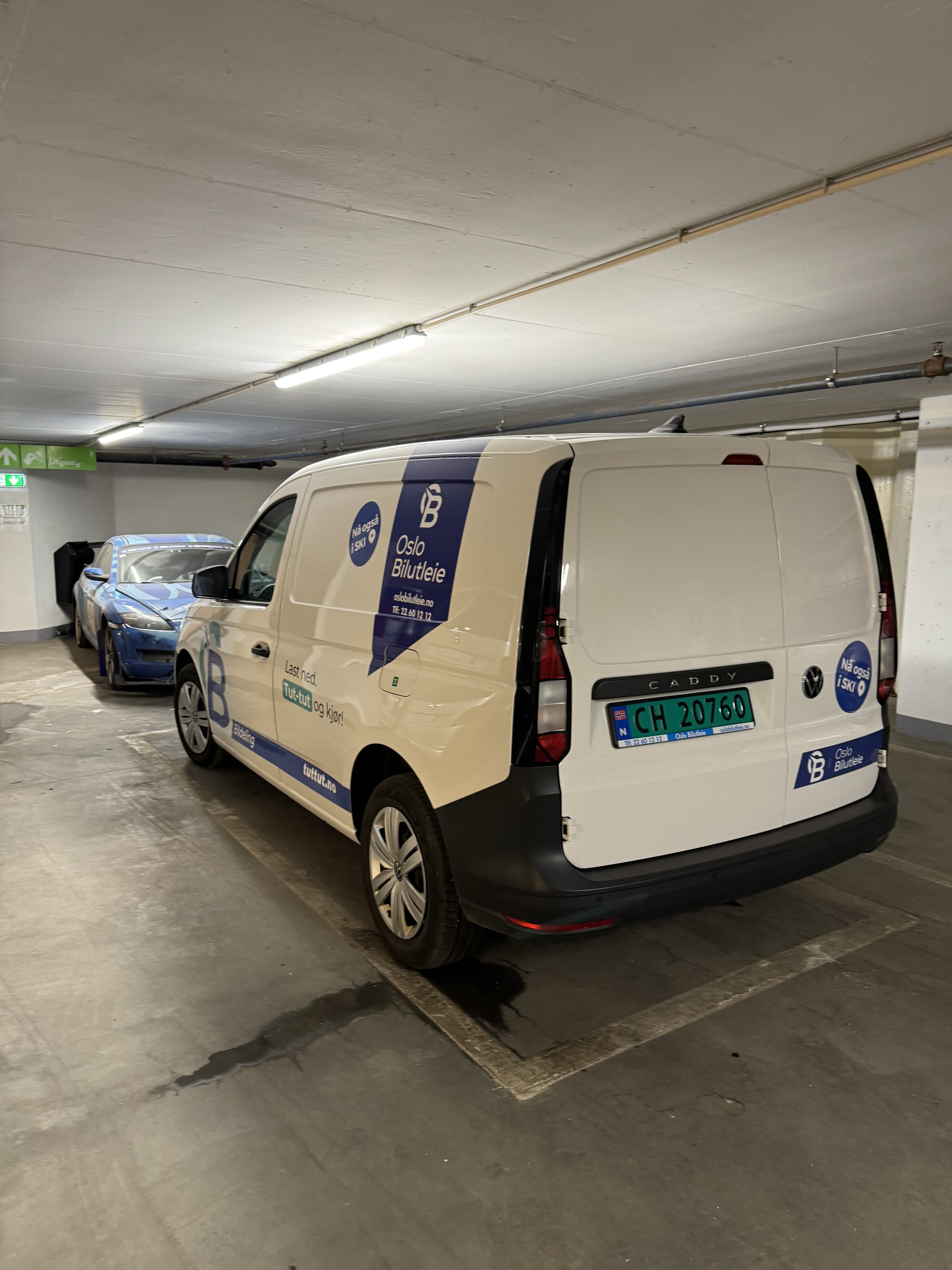 Volkswagen Caddy Varebil med Aircondition