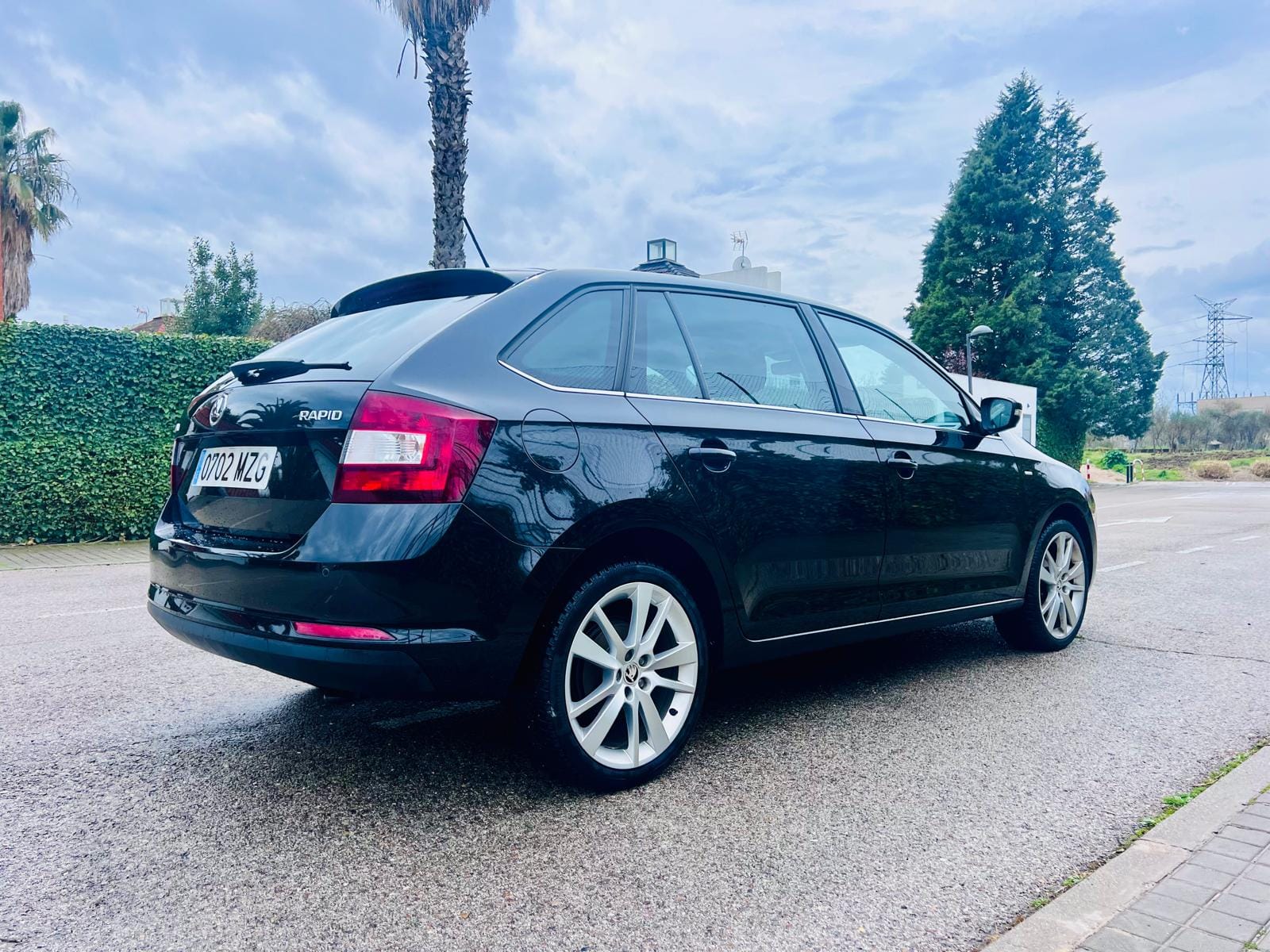 Skoda Rapid Spaceback con GPS