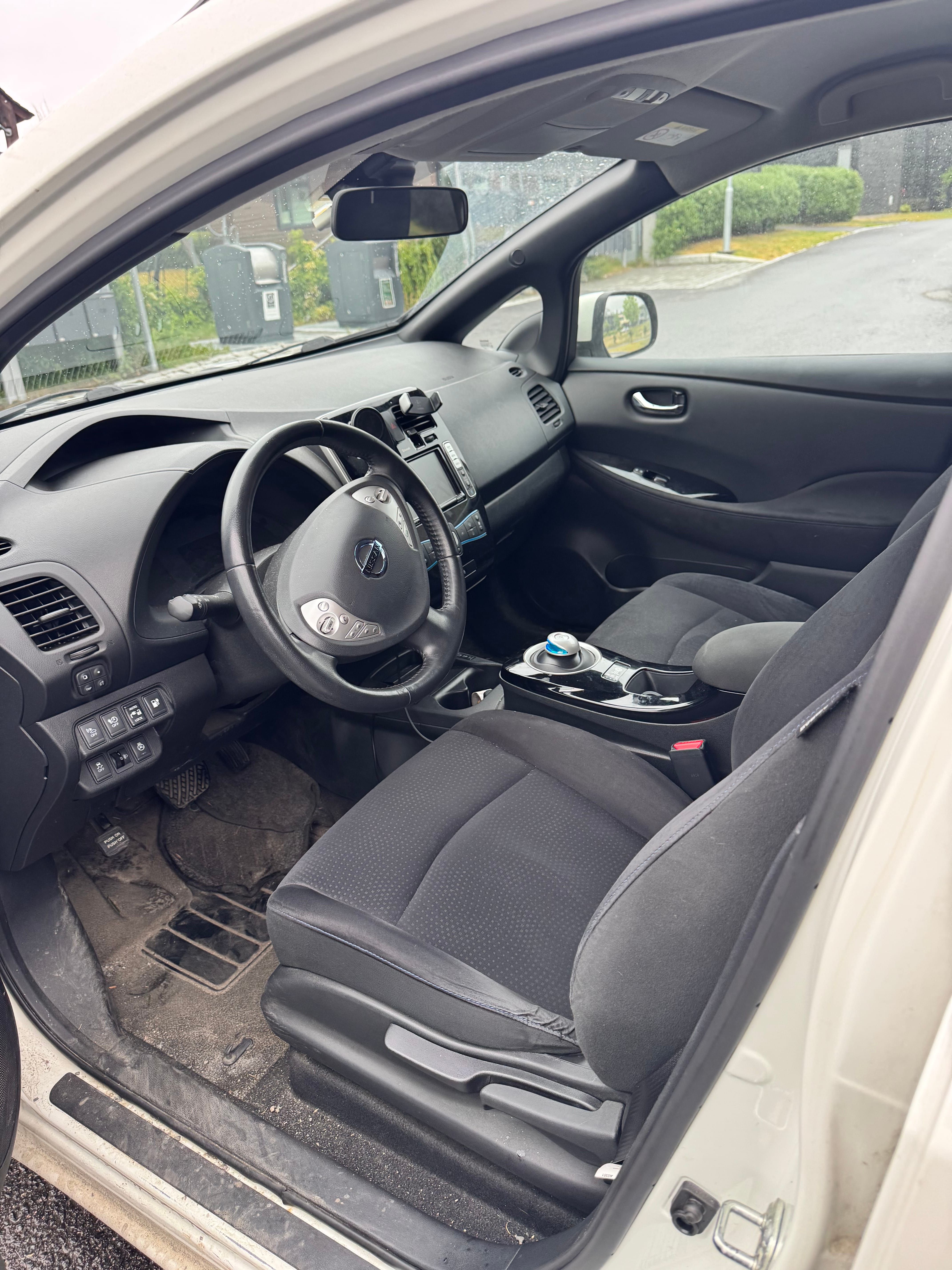 Nissan Leaf med GPS