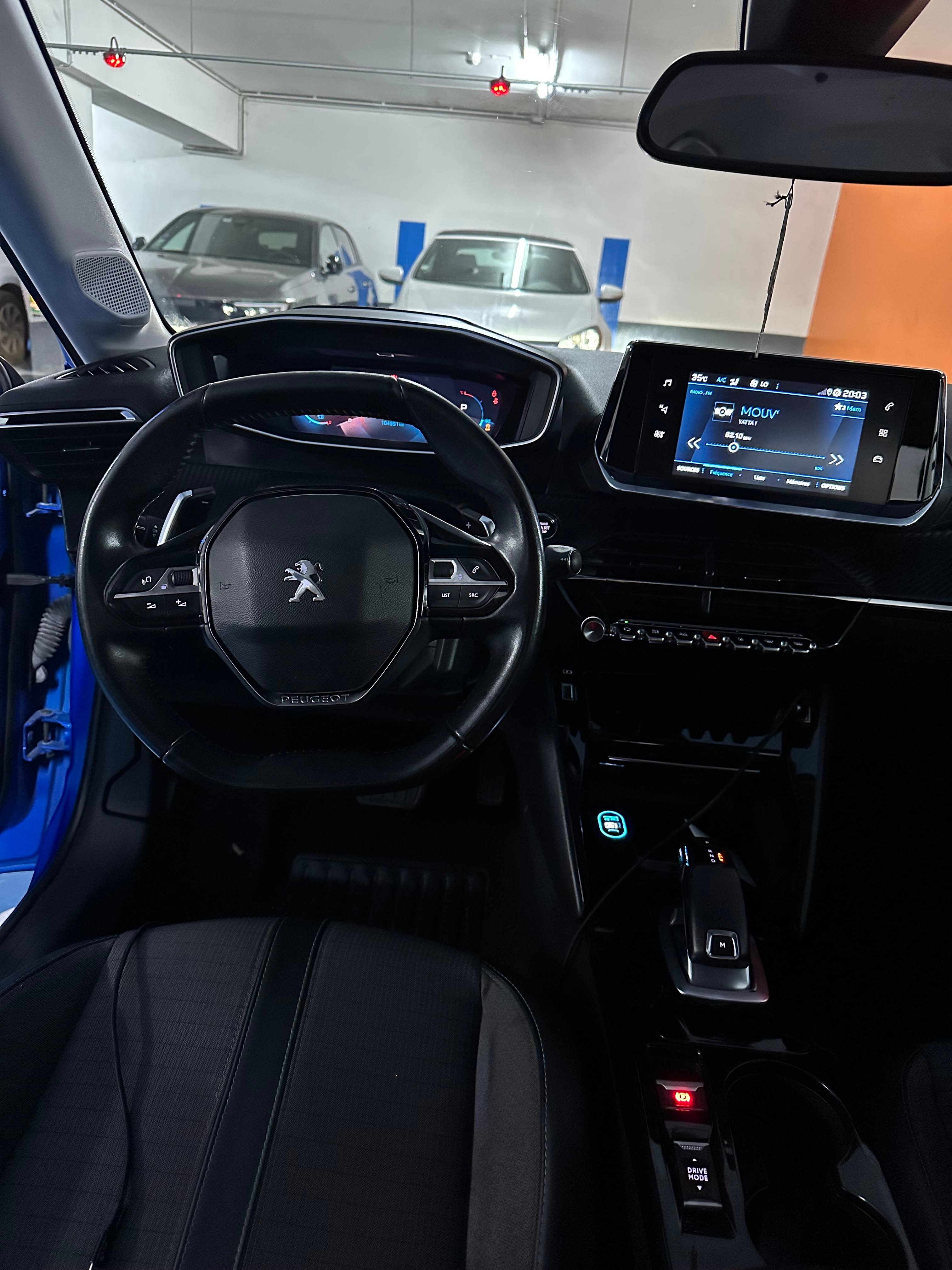 Peugeot 208 avec Audio Bluetooth