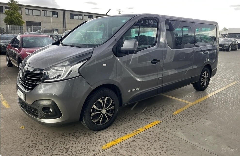 Renault Trafic Passenger 1.6L DCI, 2017, Diesel, 9 places et plus