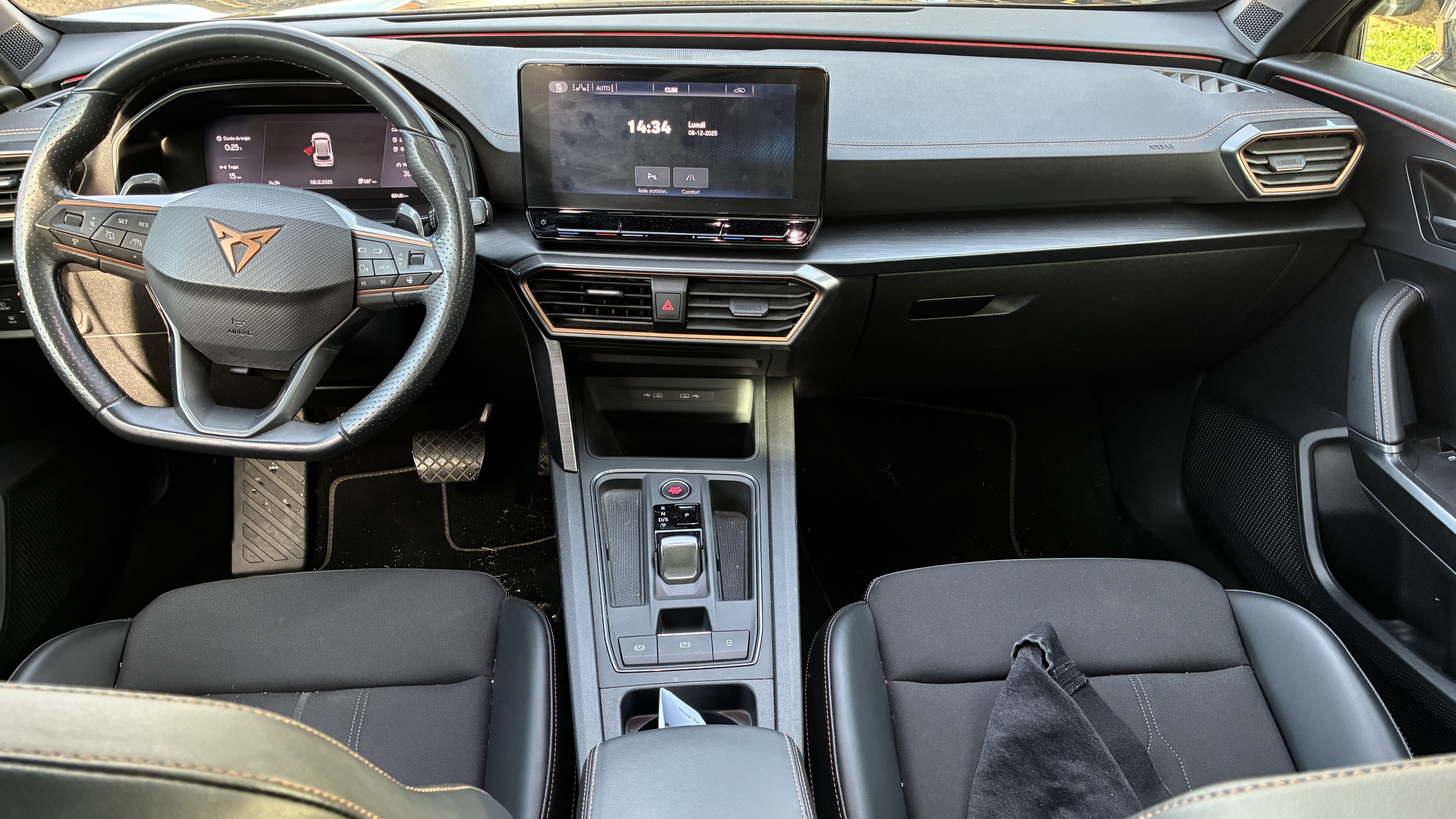 Cupra Formentor avec GPS