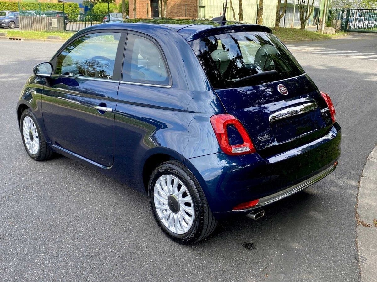 Fiat 500 #375 mit Kindersitz