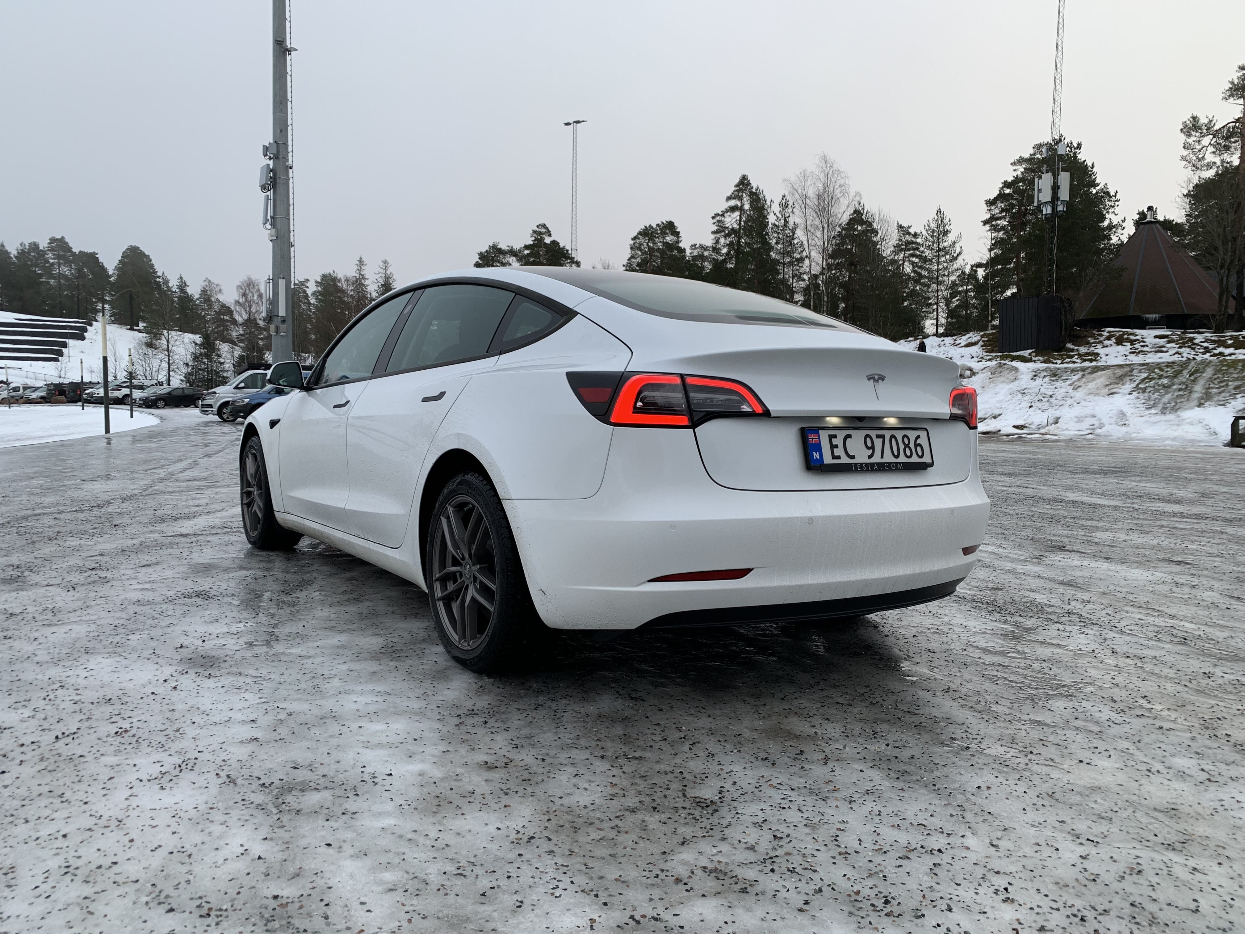Tesla Model 3 with GPS