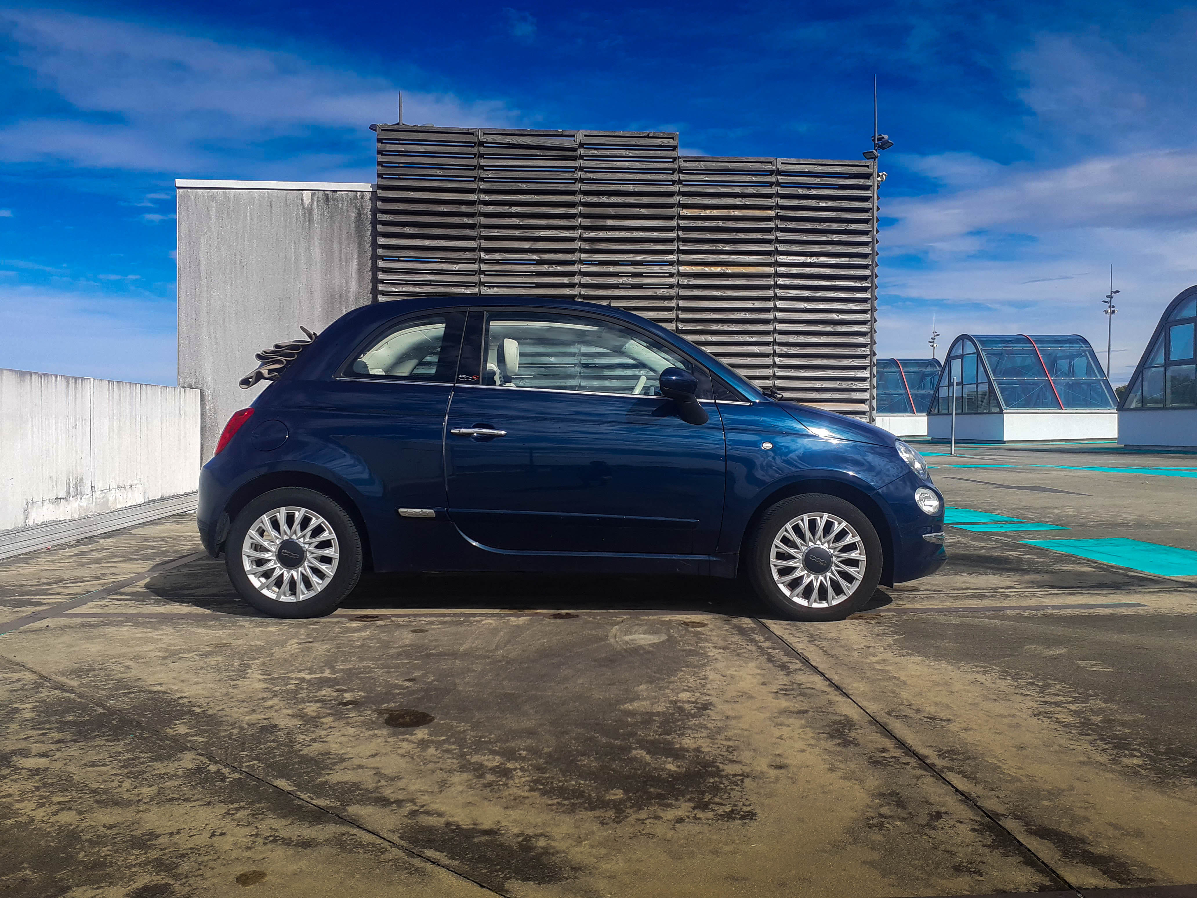 Fiat 500 C avec Climatisation